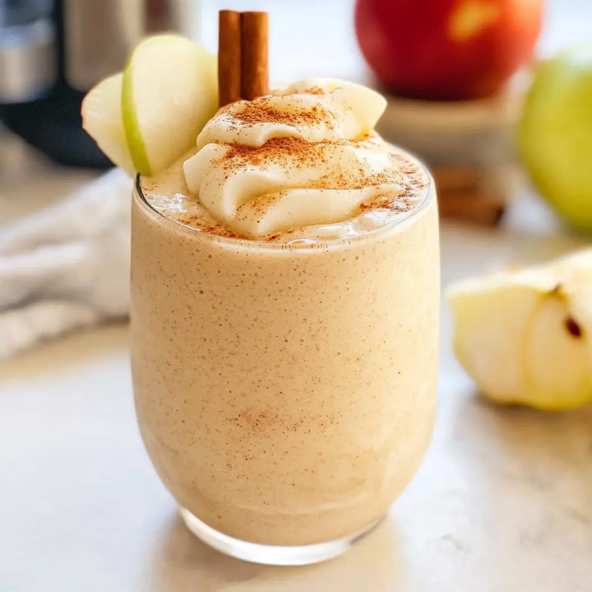 Creamy Apple Pie Smoothie for a Deliciously Healthy Start