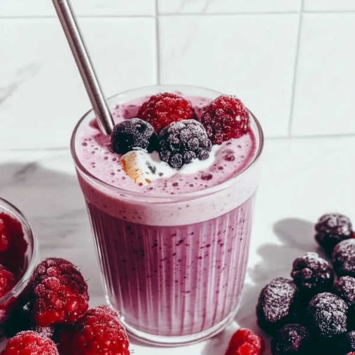 Power Up Your Day with a Healthy High Protein Smoothie