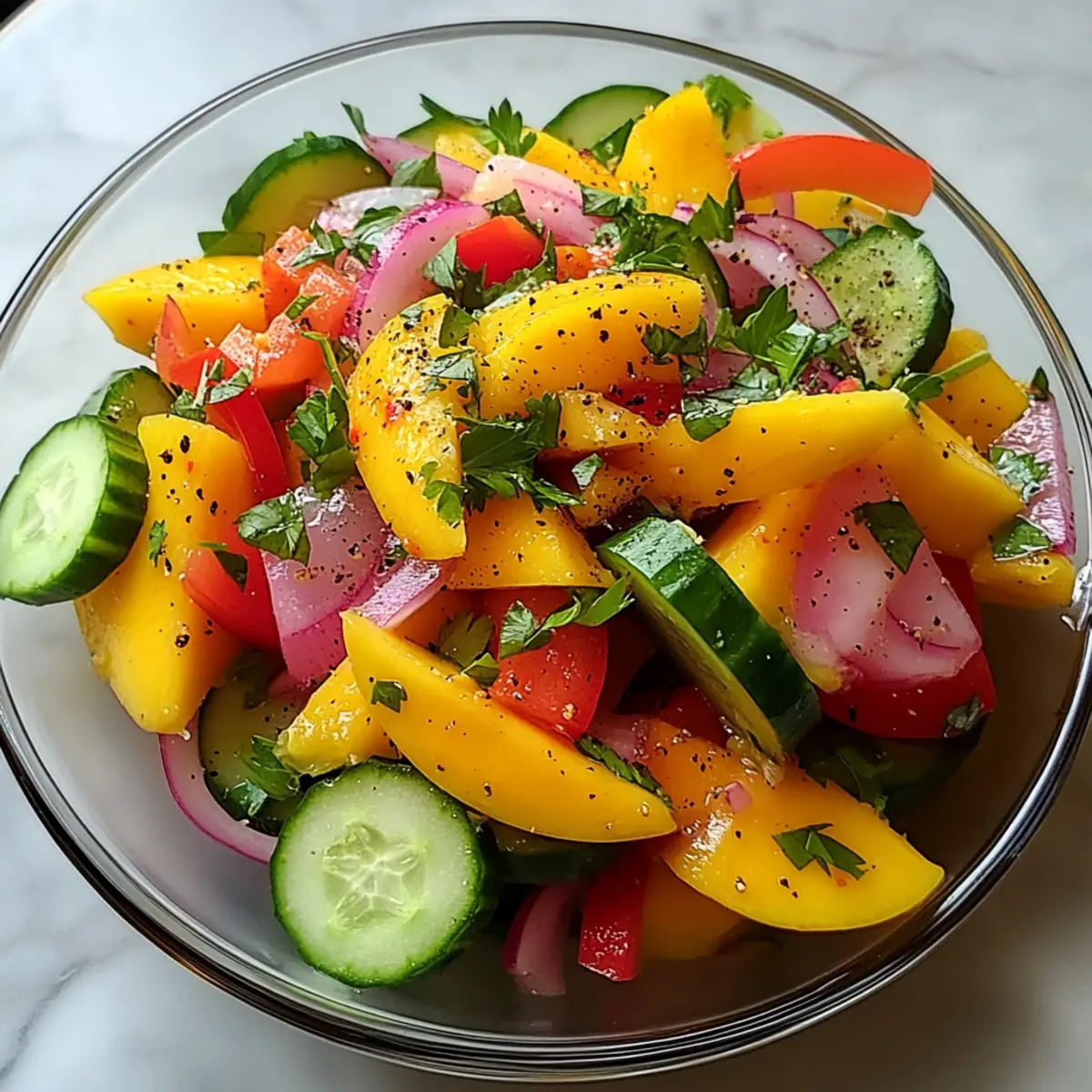 Mango Salad Recipe with Lime Dressing for Ultimate Refreshment