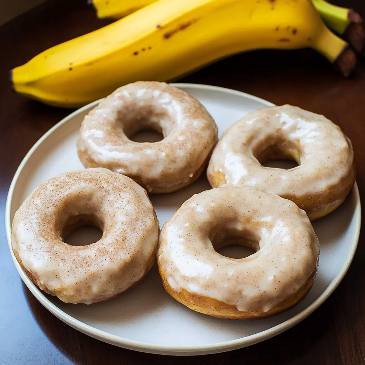 Irresistibly Soft Banana Bread Donuts for Breakfast Bliss