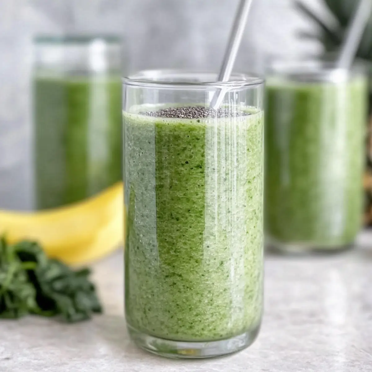 Revitalize Your Day with a Pineapple Spinach Smoothie