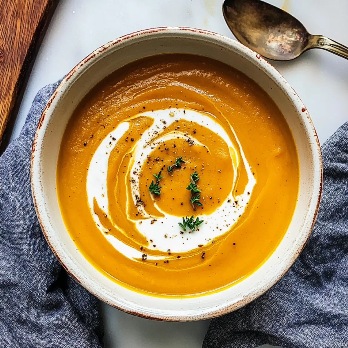 Creamy Curried Sweet Potato Bisque for Cozy Nights