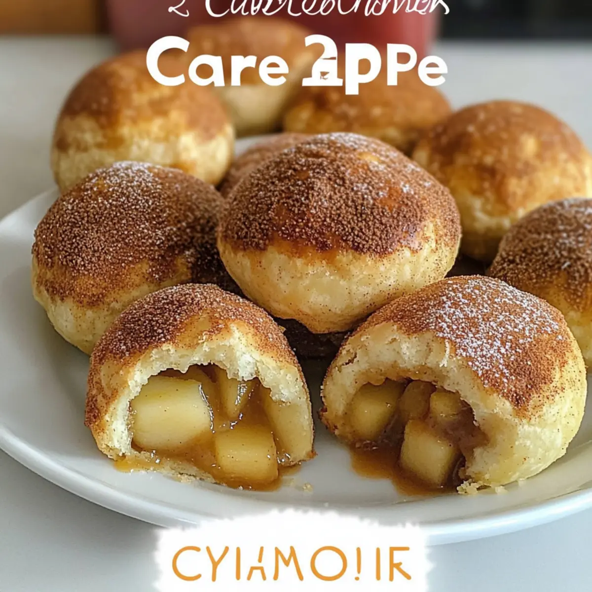 Caramel Apple Pie Bombs: Bite-Sized Autumn Bliss