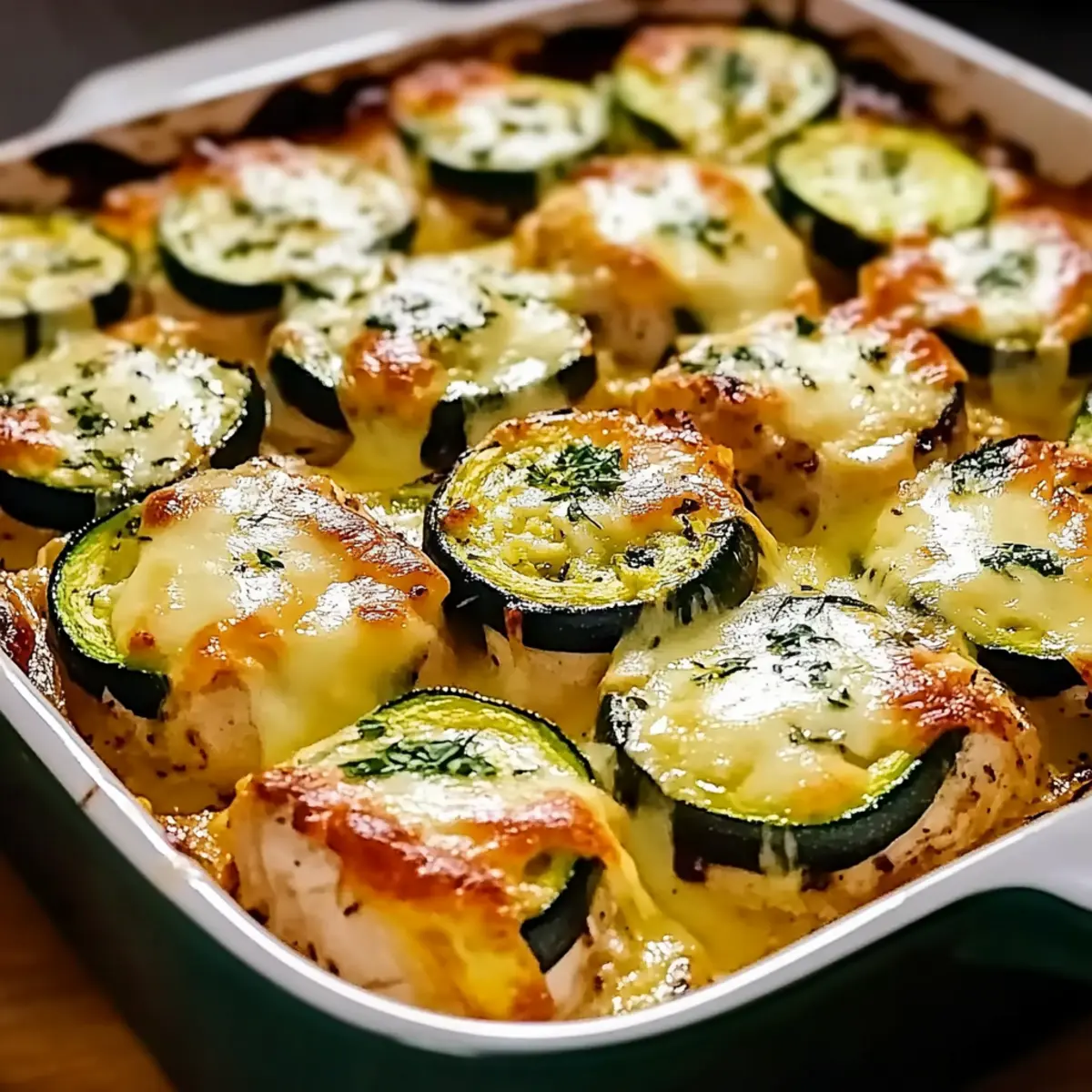 Delicious Chicken Zucchini Bake: Comfort in Every Bite