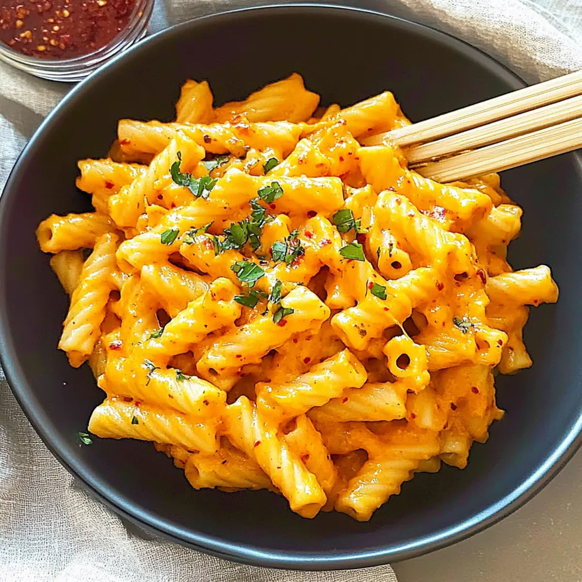 Spicy Gochujang Pasta: Creamy Comfort in Just 15 Minutes