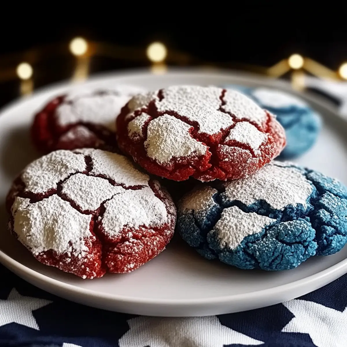 Crinkle Cookies Bursting with Festive Flavor and Fun