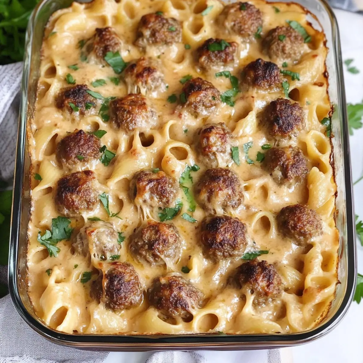 Swedish Meatball Pasta Bake: Comfort Food for Cozy Nights