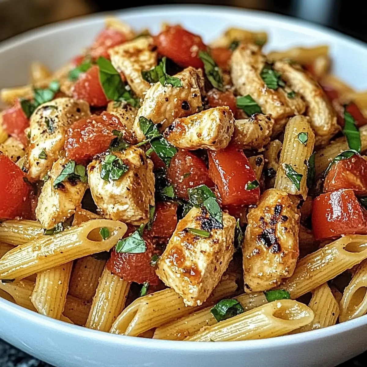 Bruschetta Chicken Pasta: Fresh Flavor in Every Bite
