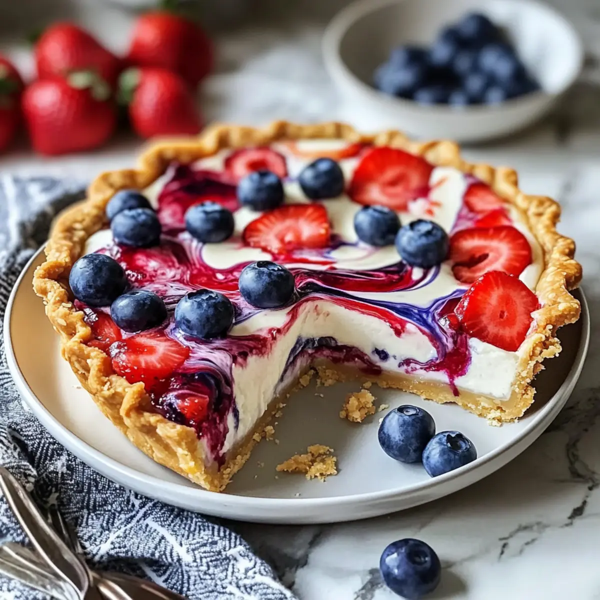 Delicious 4th of July Swirl Pie for a Festive Summer Treat