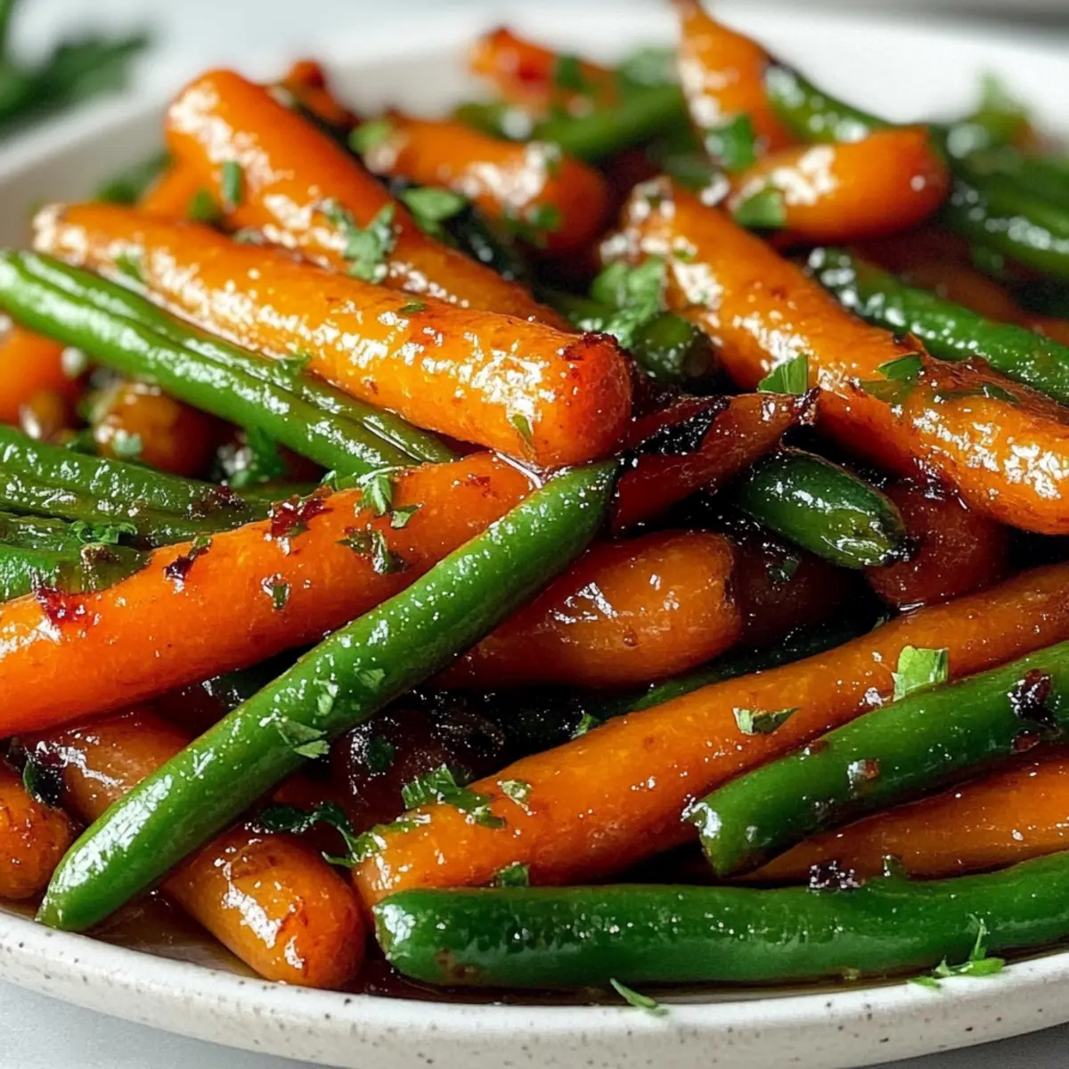 Honey Glazed Carrots & Green Beans for a Sweet Side Dish