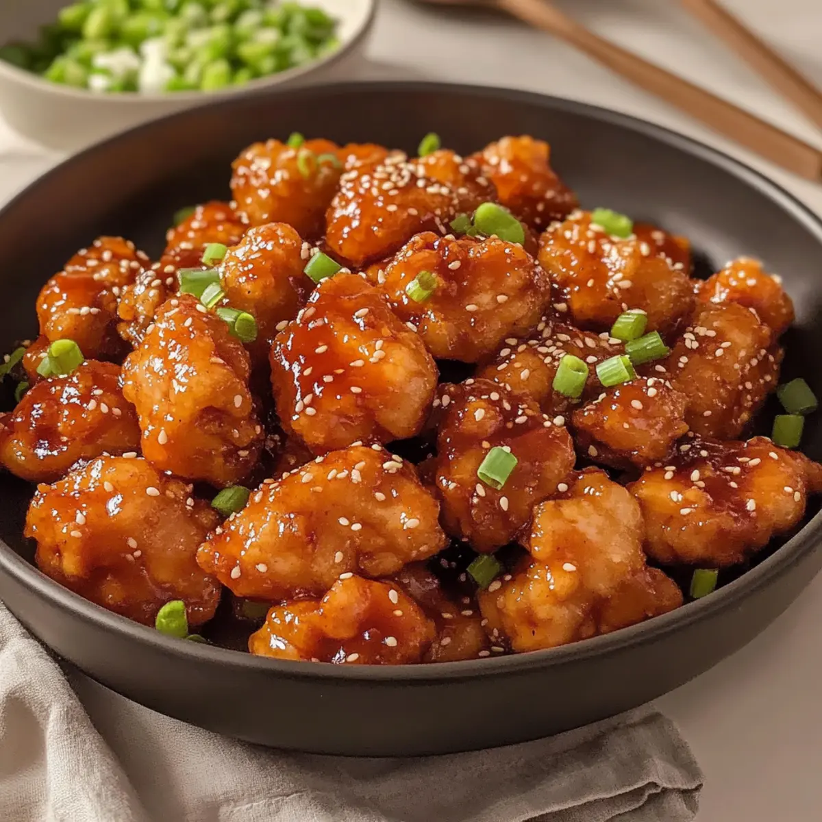 Delicious Honey Sesame Chicken Ready in 30 Minutes