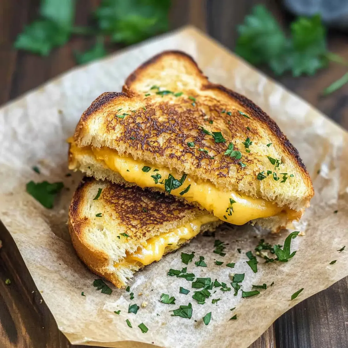 Garlic Bread Grilled Cheese – Elevate Your Comfort Food Game