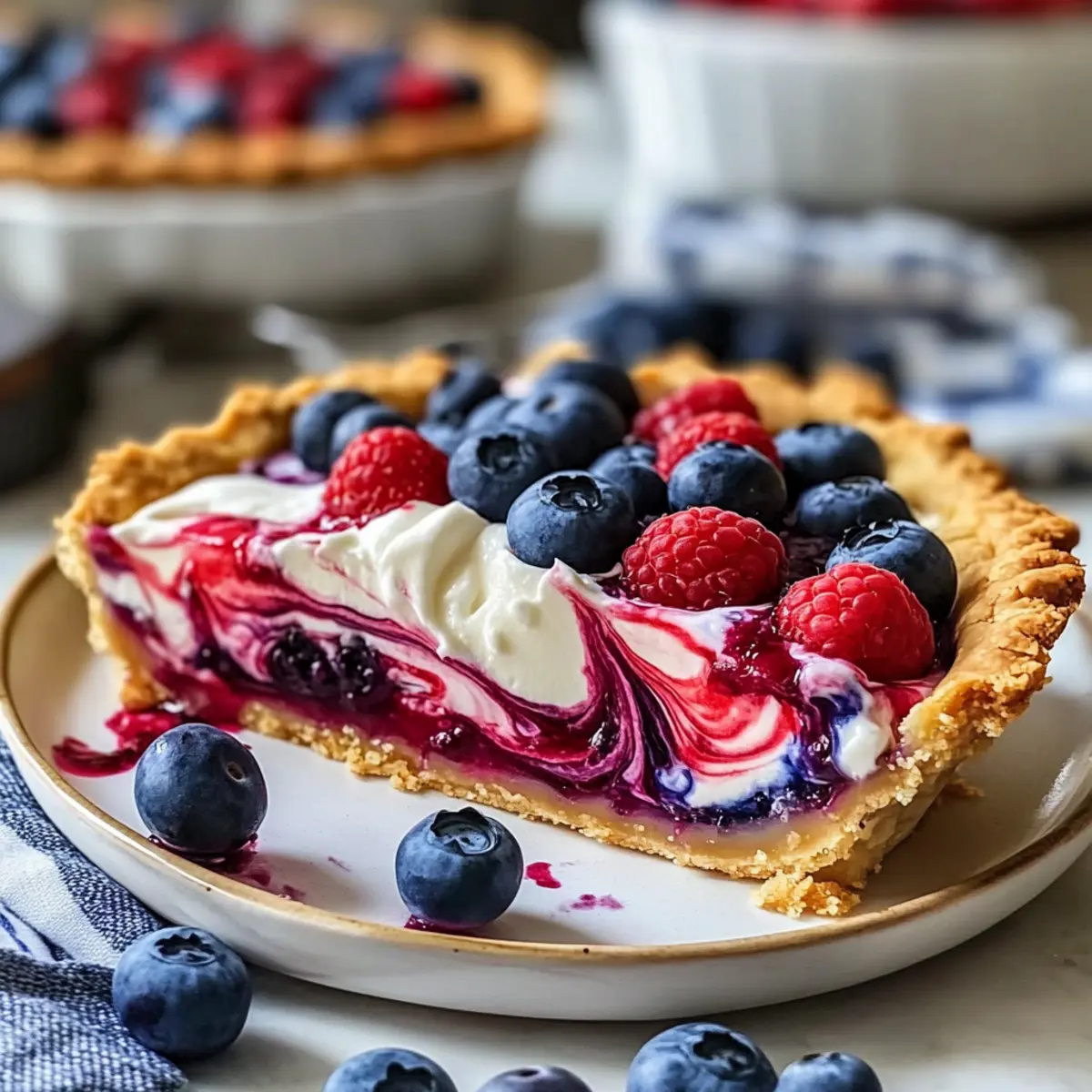 Deliciously Easy 4th of July Swirl Pie That Wows Every Time