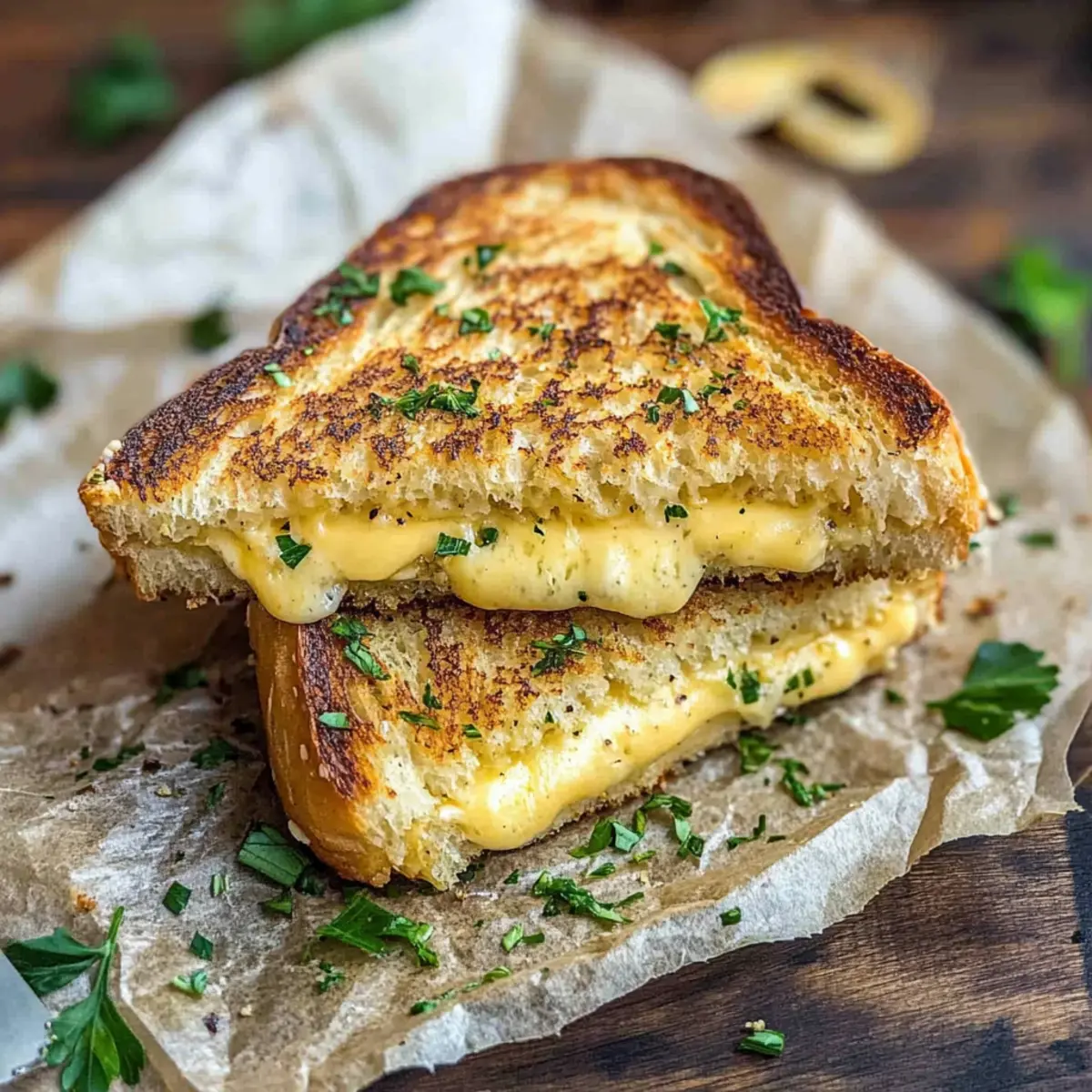 Garlic Bread Grilled Cheese: The Ultimate Comfort Twist