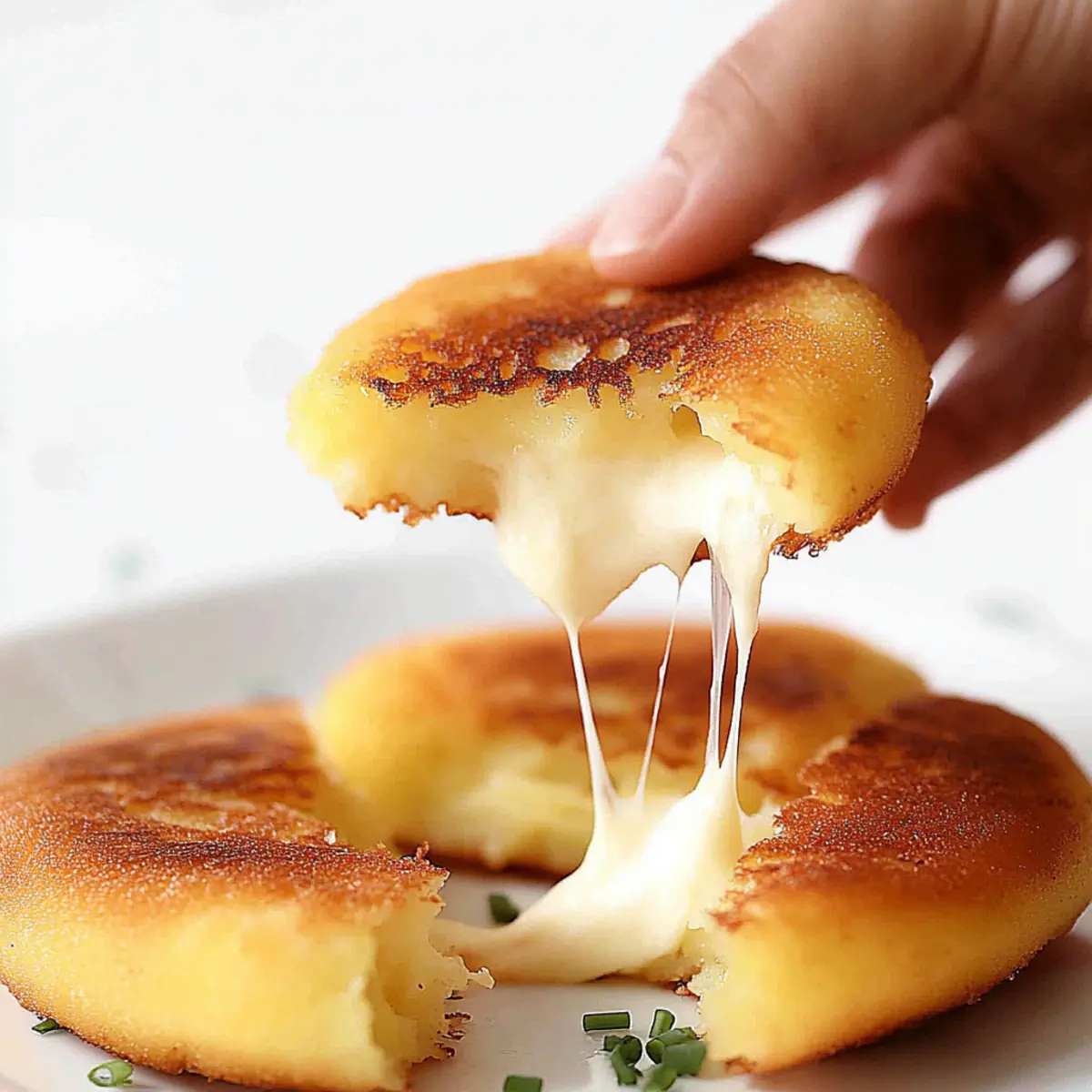 Crispy Korean Cheese Potato Pancakes for a Cheesy Delight