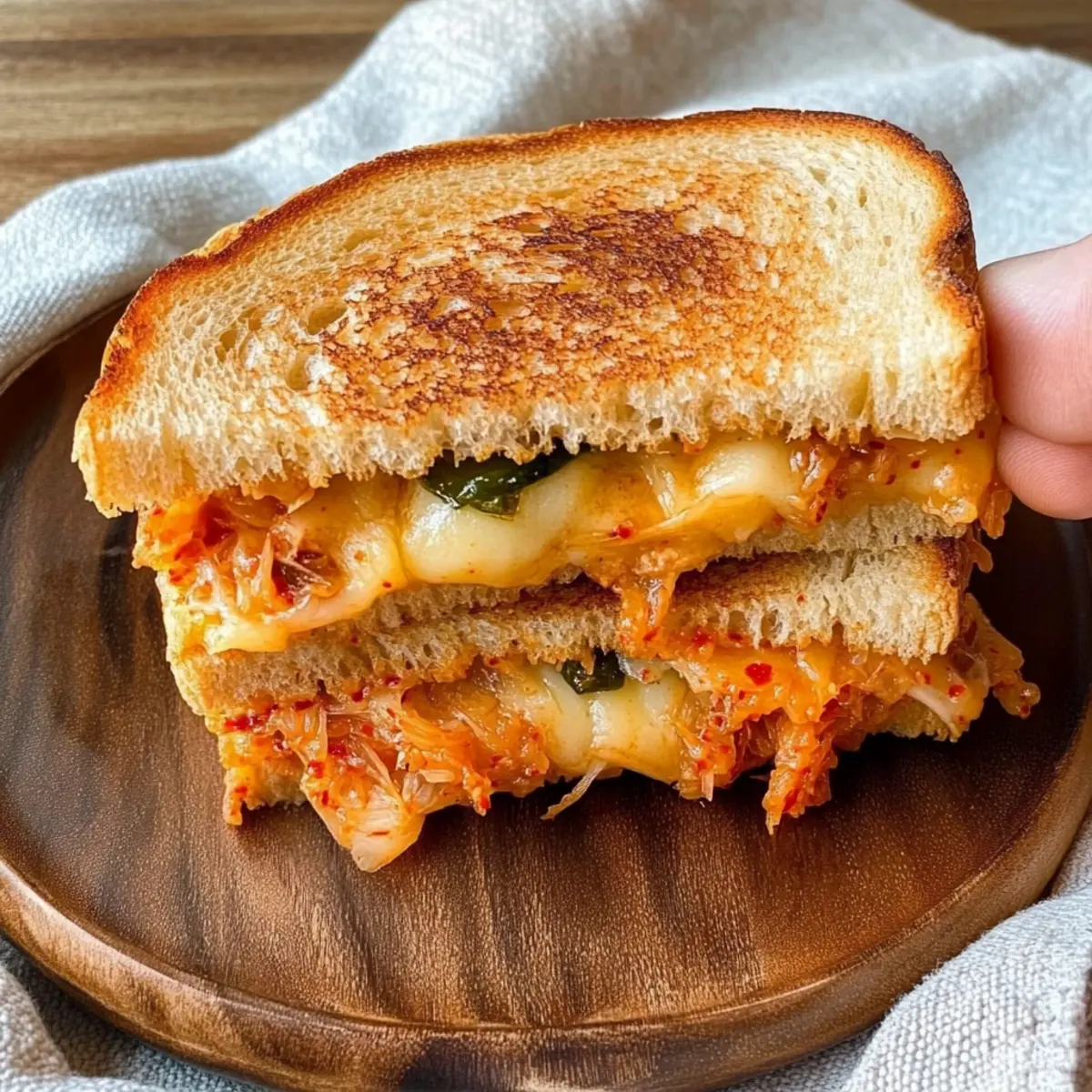 Kimchi Grilled Cheese: Ultimate Comfort with a Korean Twist