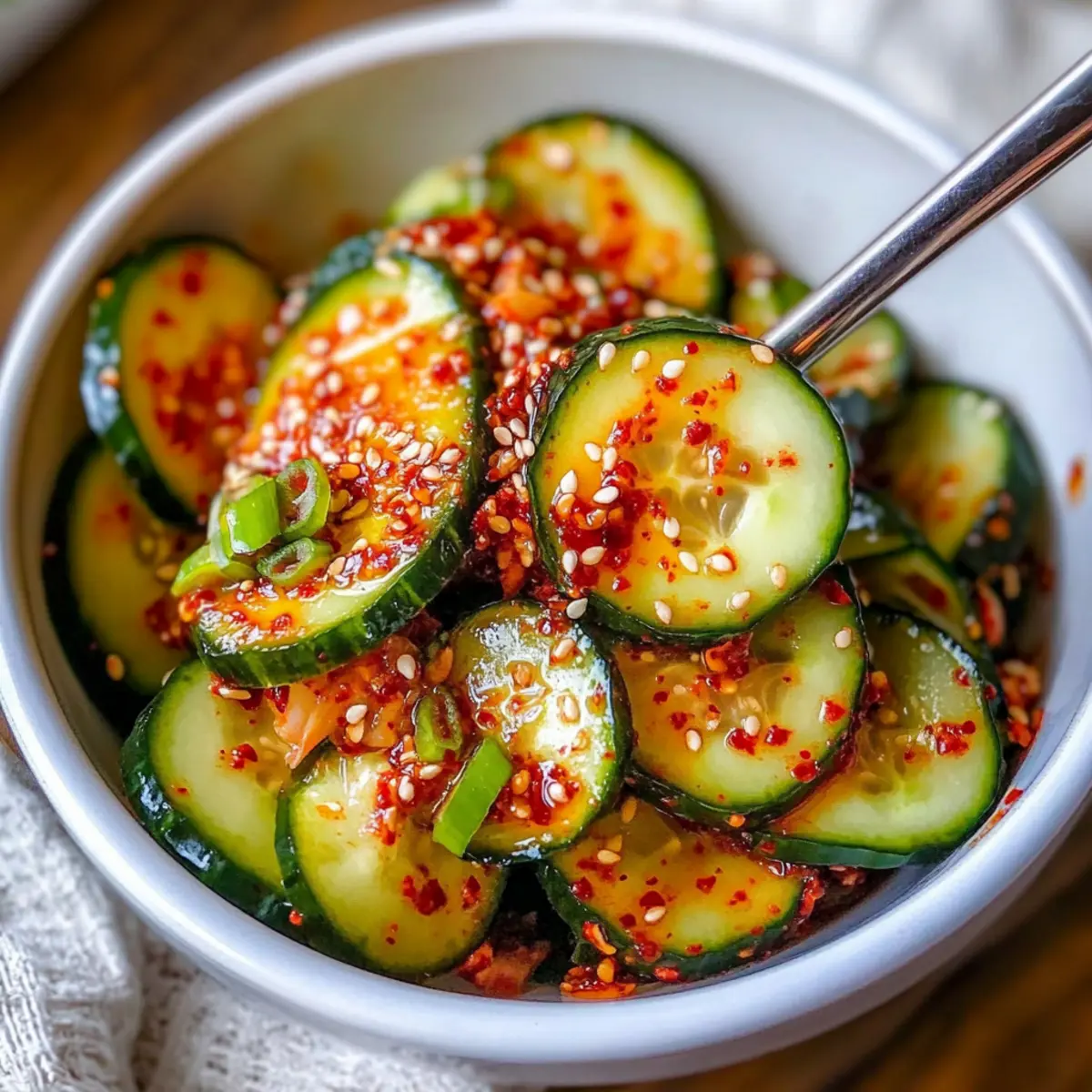 Korean Cucumber Salad: A Refreshing Vegan Delight