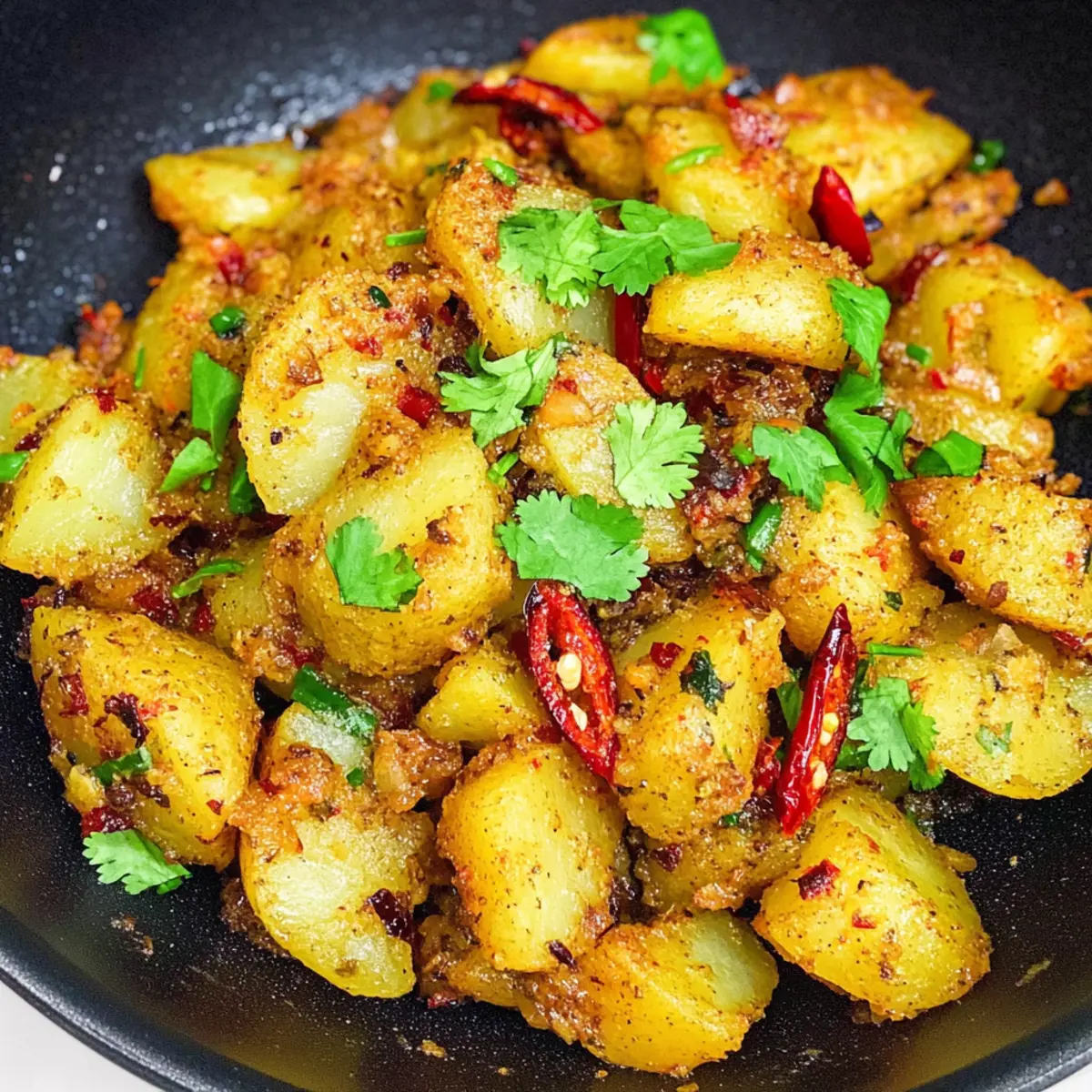 Crispy Bombay Potatoes: A Flavorful Vegan Delight