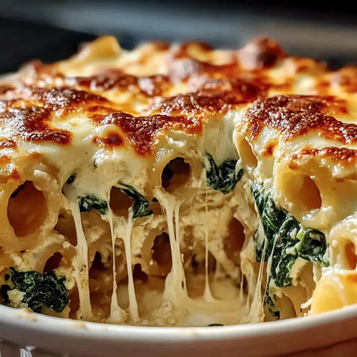 Creamy Spinach Ricotta Pasta Bake Ready in 30 Minutes