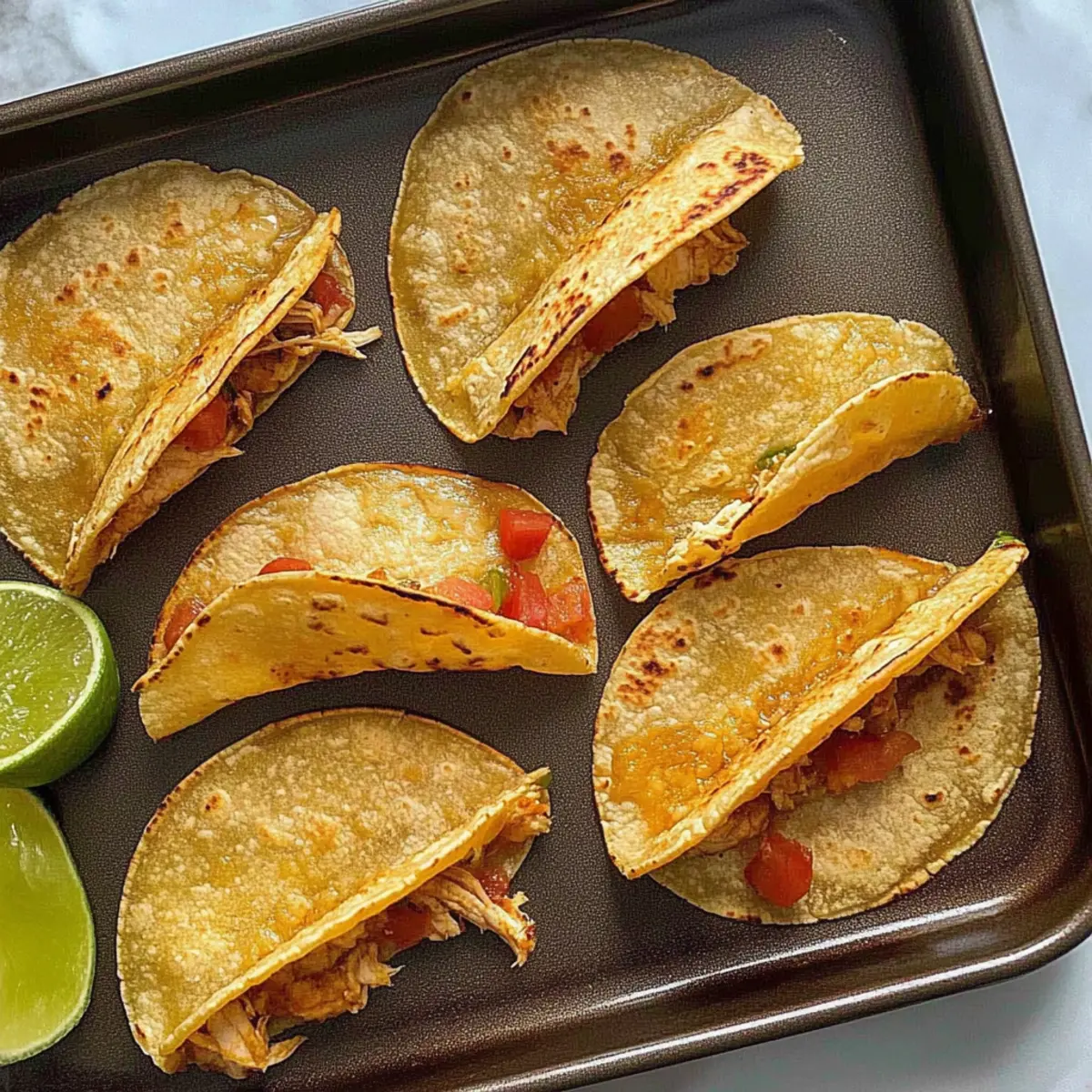 Crispy Baked Chicken Tacos for Quick and Tasty Weeknights