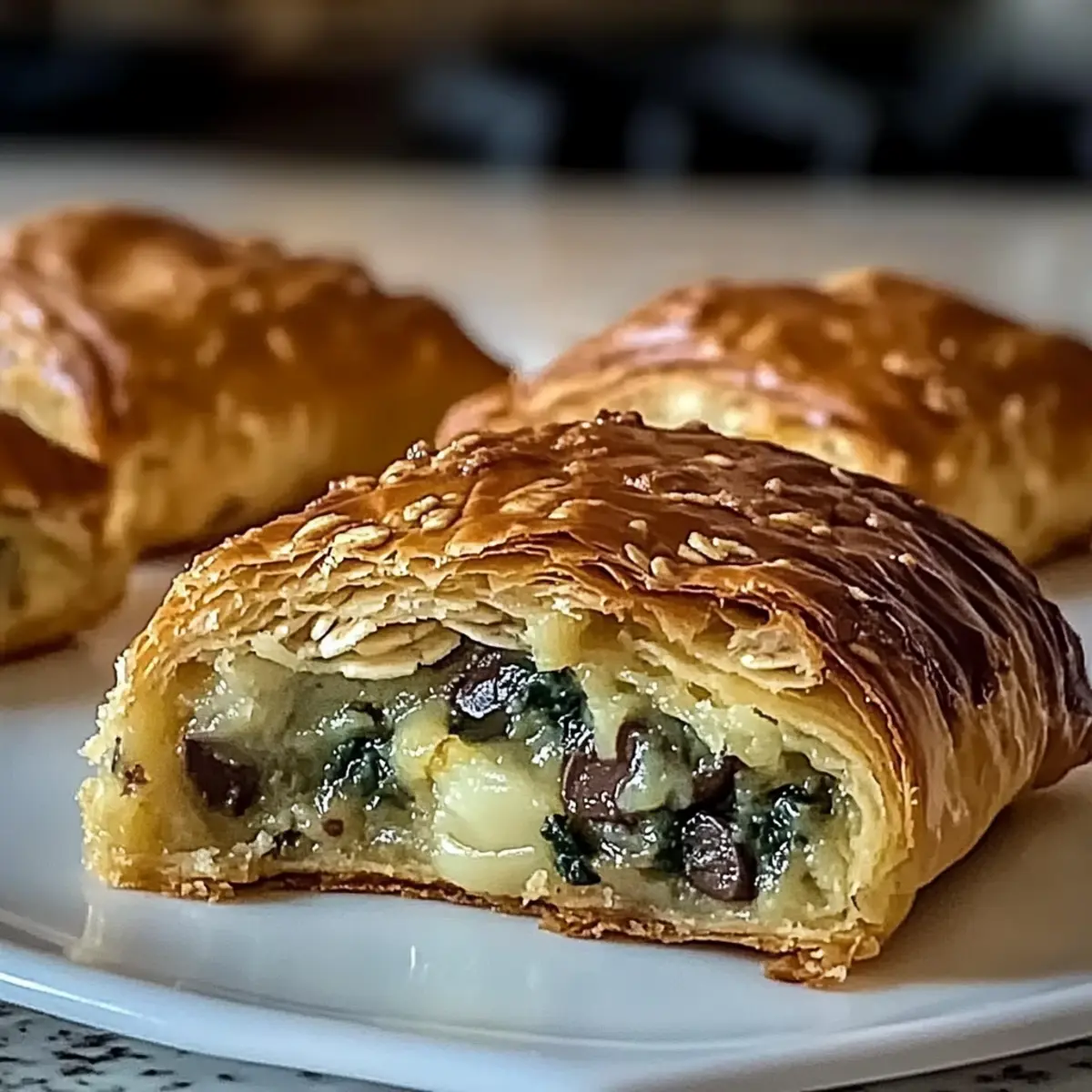 Delicious Cheese and Spinach Stuffed Pastry Worth Sharing