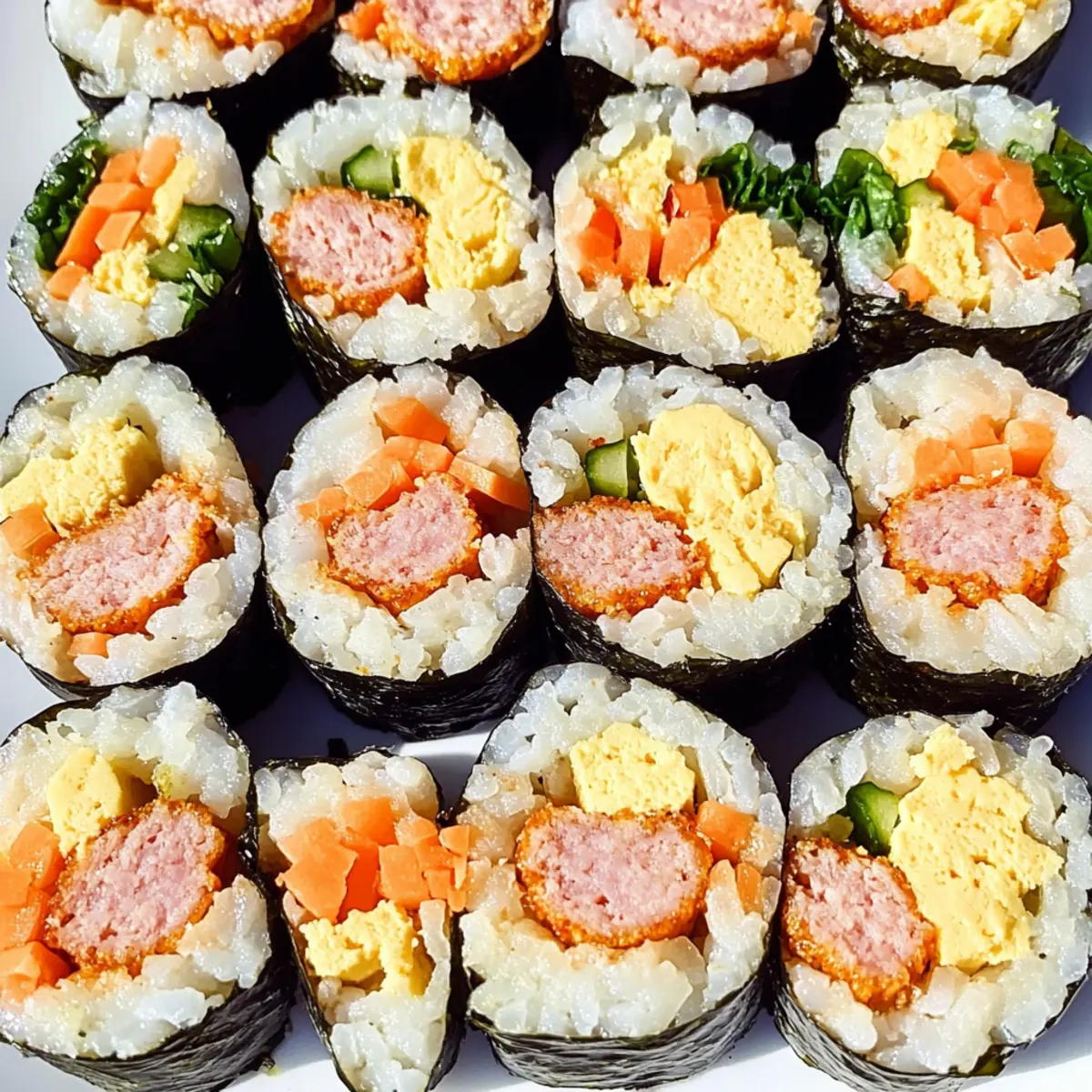 Sausage Kimbap: Quick, Delicious Rolls for Every Bite