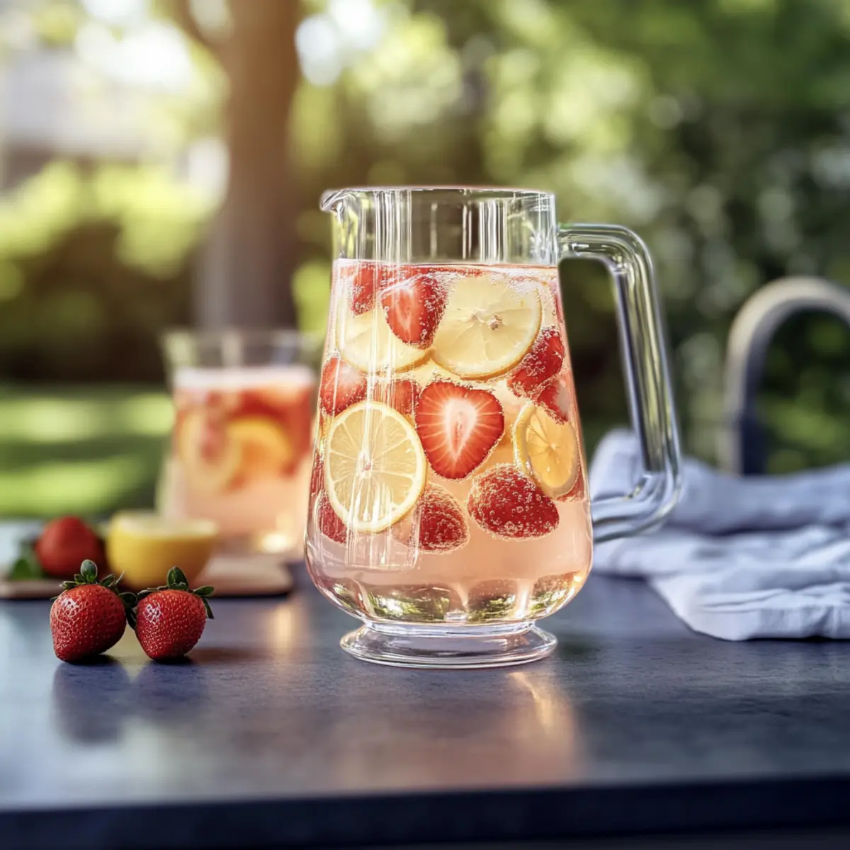 Summer Fling Champagne Punch: Refreshingly Fruity Delight