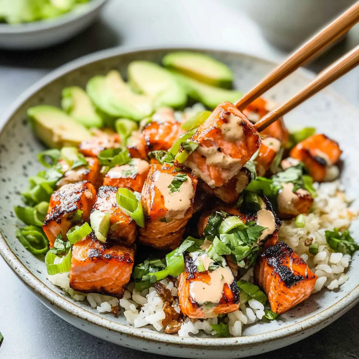 Air Fryer Bang Bang Salmon Bites for a Flavorful Feast