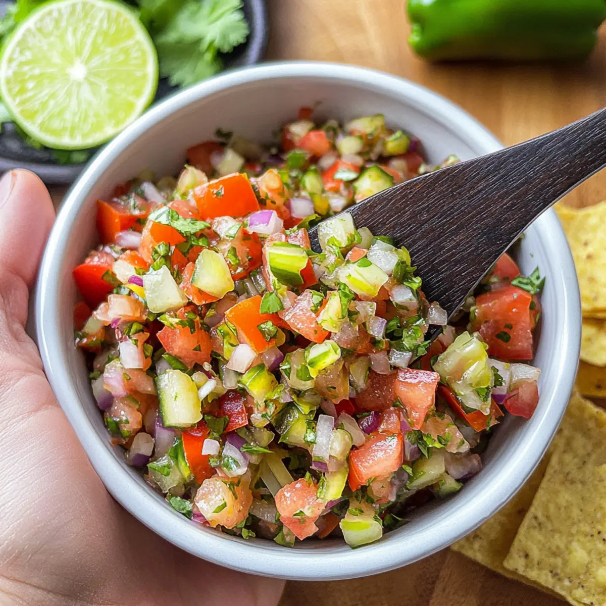 Smoky Hatch Chile Pico De Gallo for Flavor-Packed Dishes