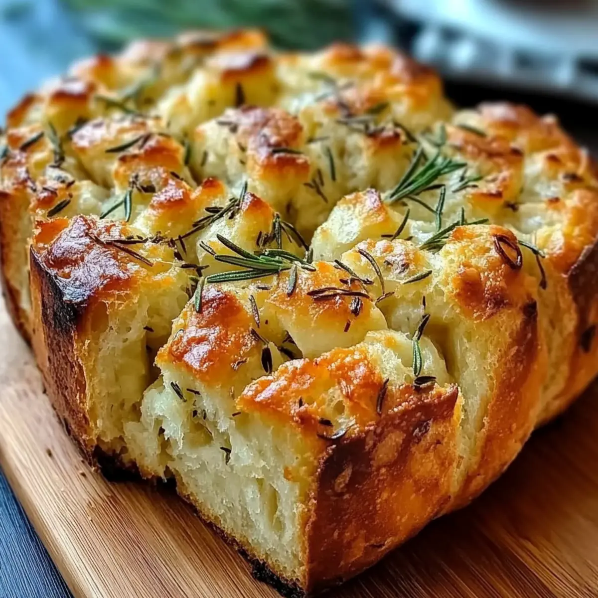Irresistible Rosemary Garlic Pull Apart Bread for Cozy Nights
