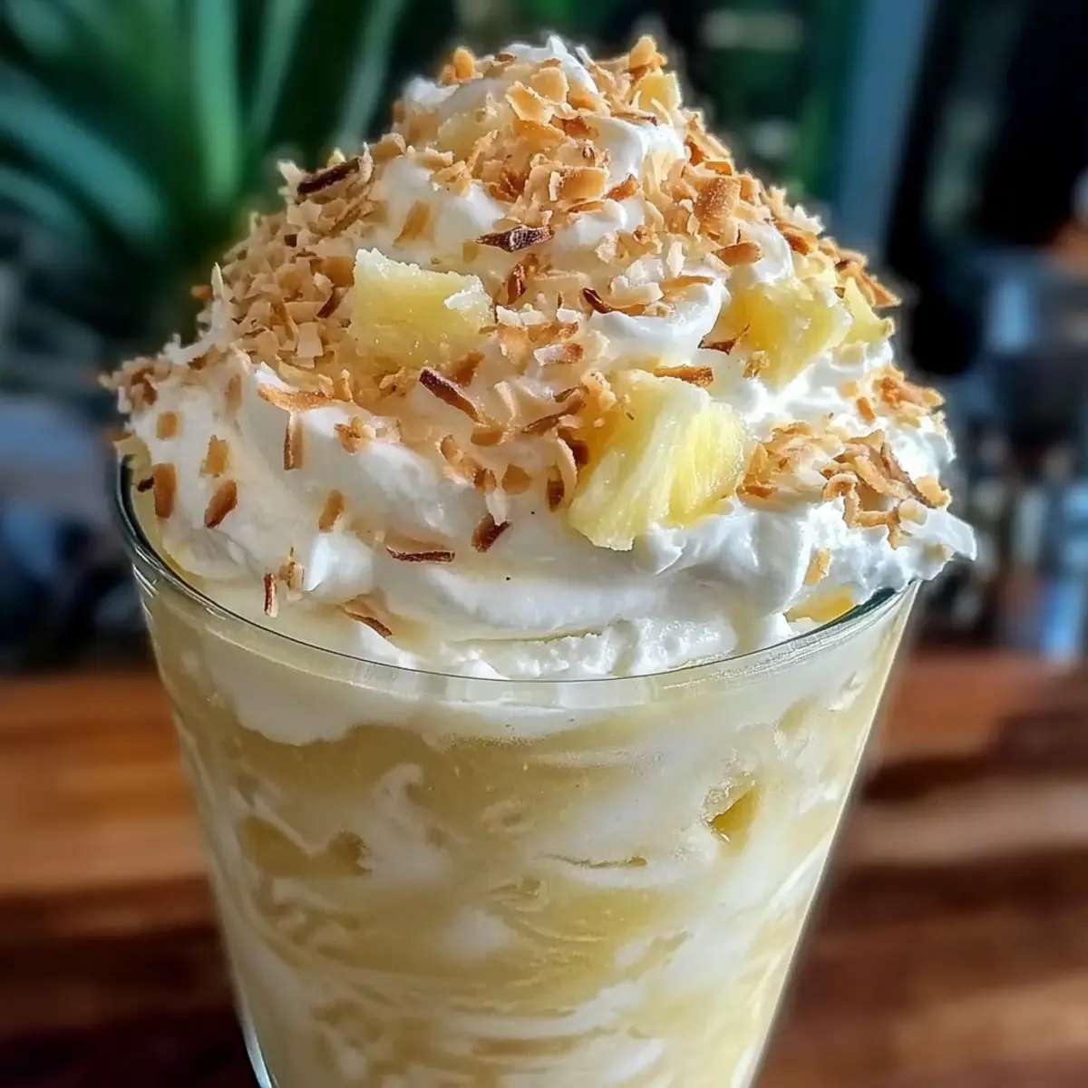 Creamy Coconut Pineapple Bliss for Summer Sipping