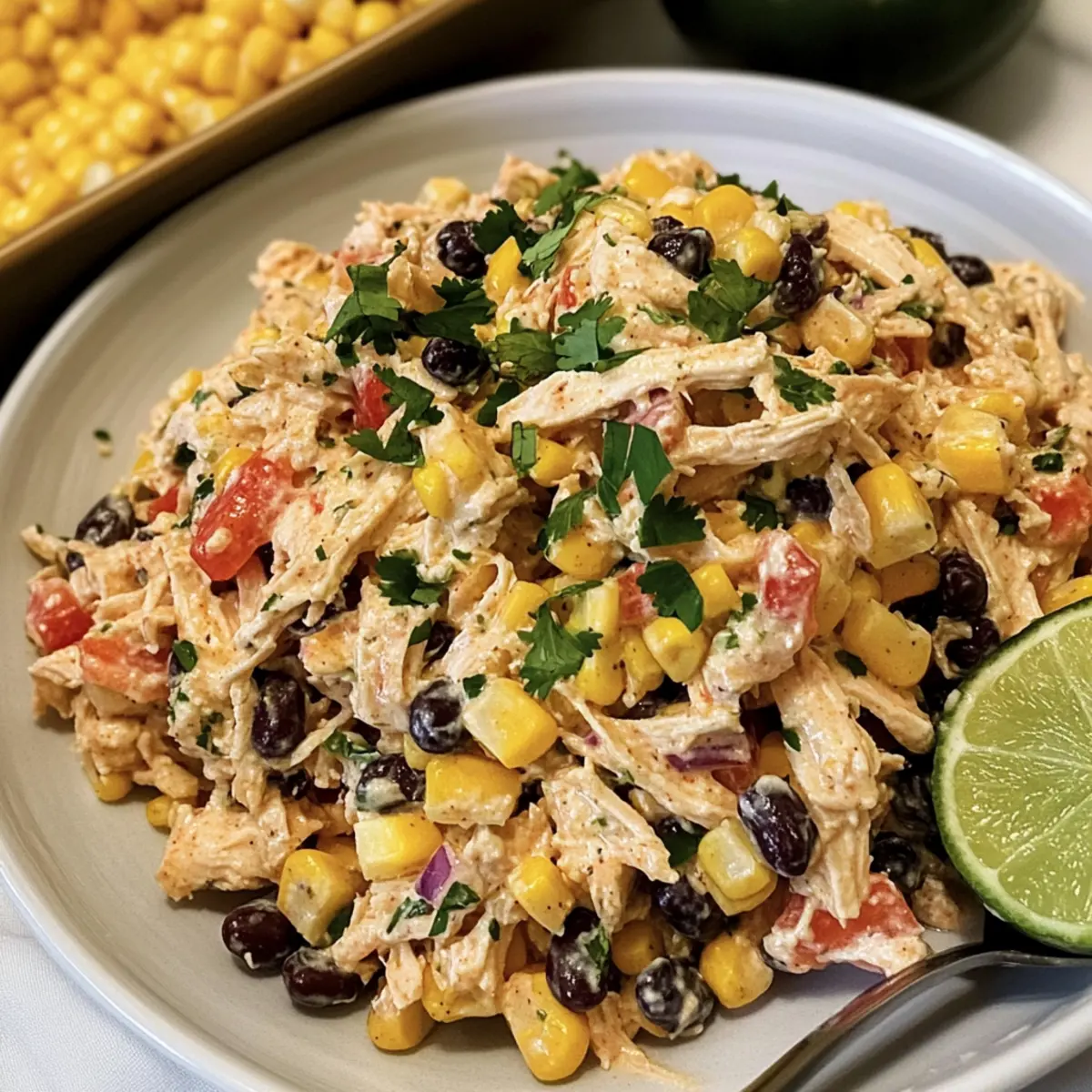 Delicious Southwestern Chicken Salad with Greek Yogurt Twist