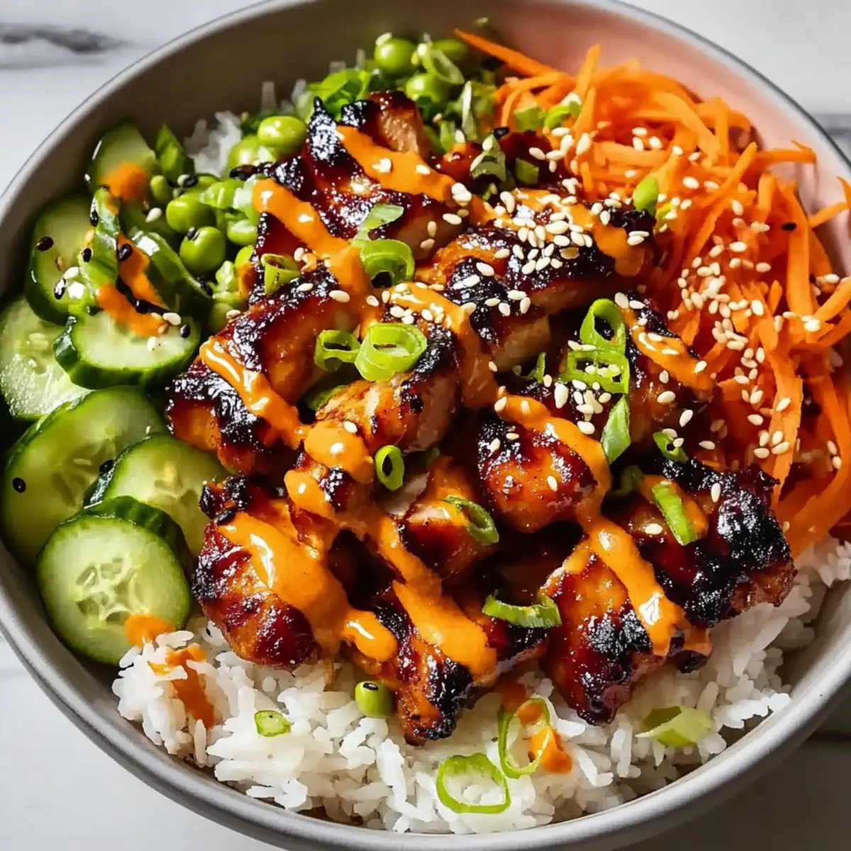 Korean BBQ Chicken Bowls: Easy, Flavor-Packed Weeknight Delight
