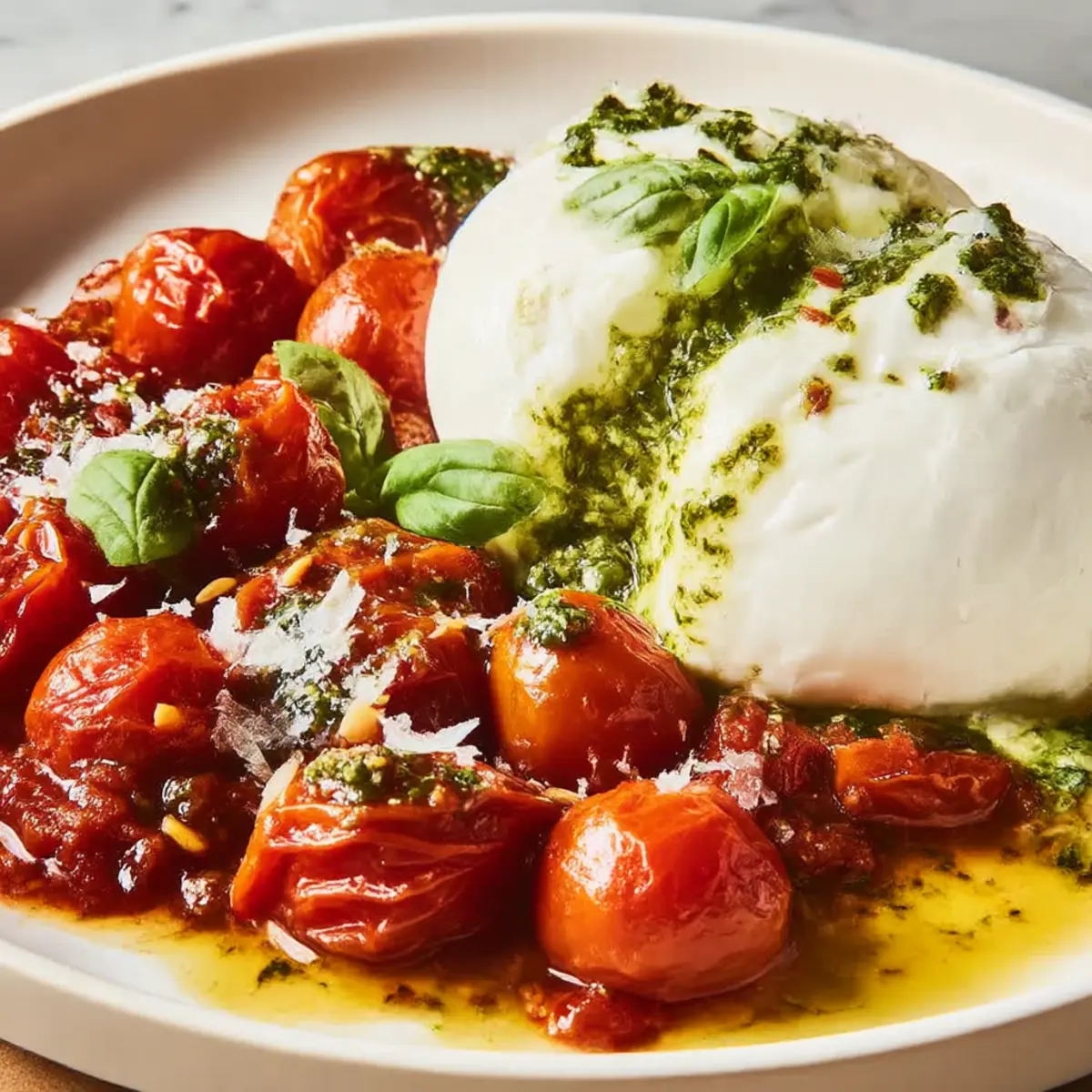 Pesto-Stuffed Burrata Bombs for Creamy Summer Bliss