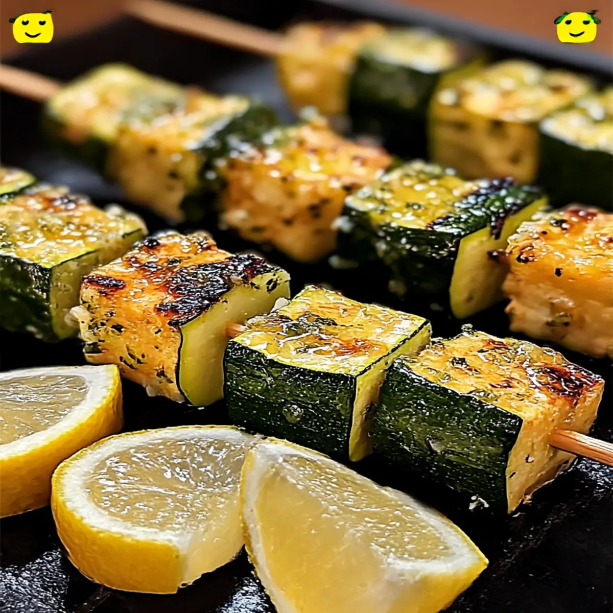 Delicious Garlic Butter Zucchini Skewers for Summer BBQs