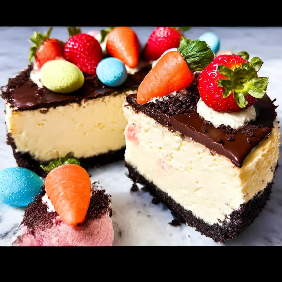Carrot Patch Cheesecake: A Whimsical Spring Delight