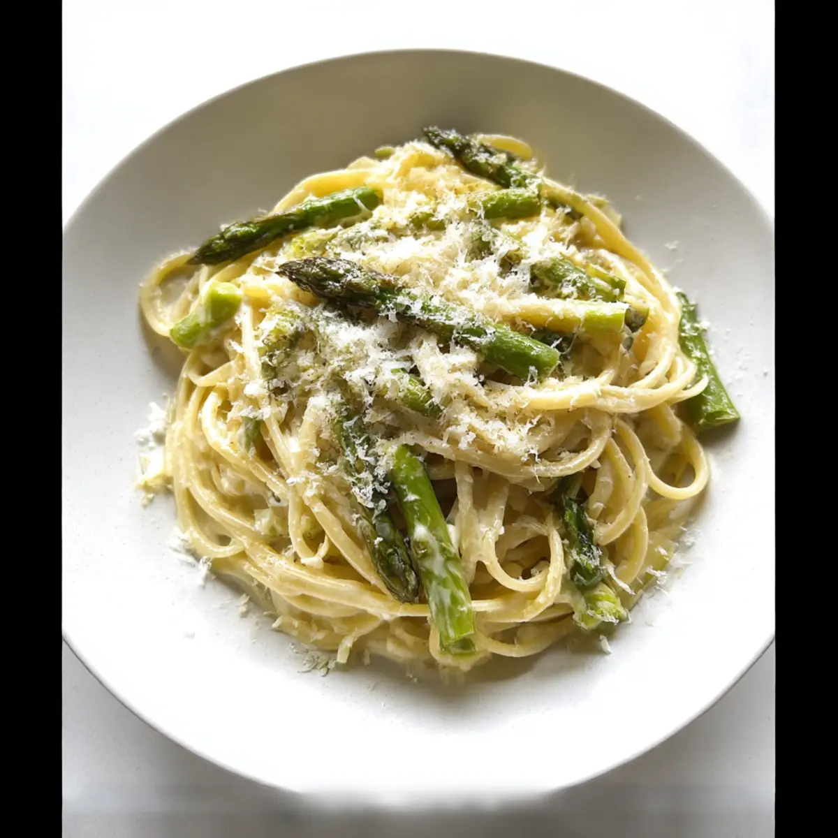 Creamy Asparagus Pasta: A Cozy Dinner in Just 25 Minutes