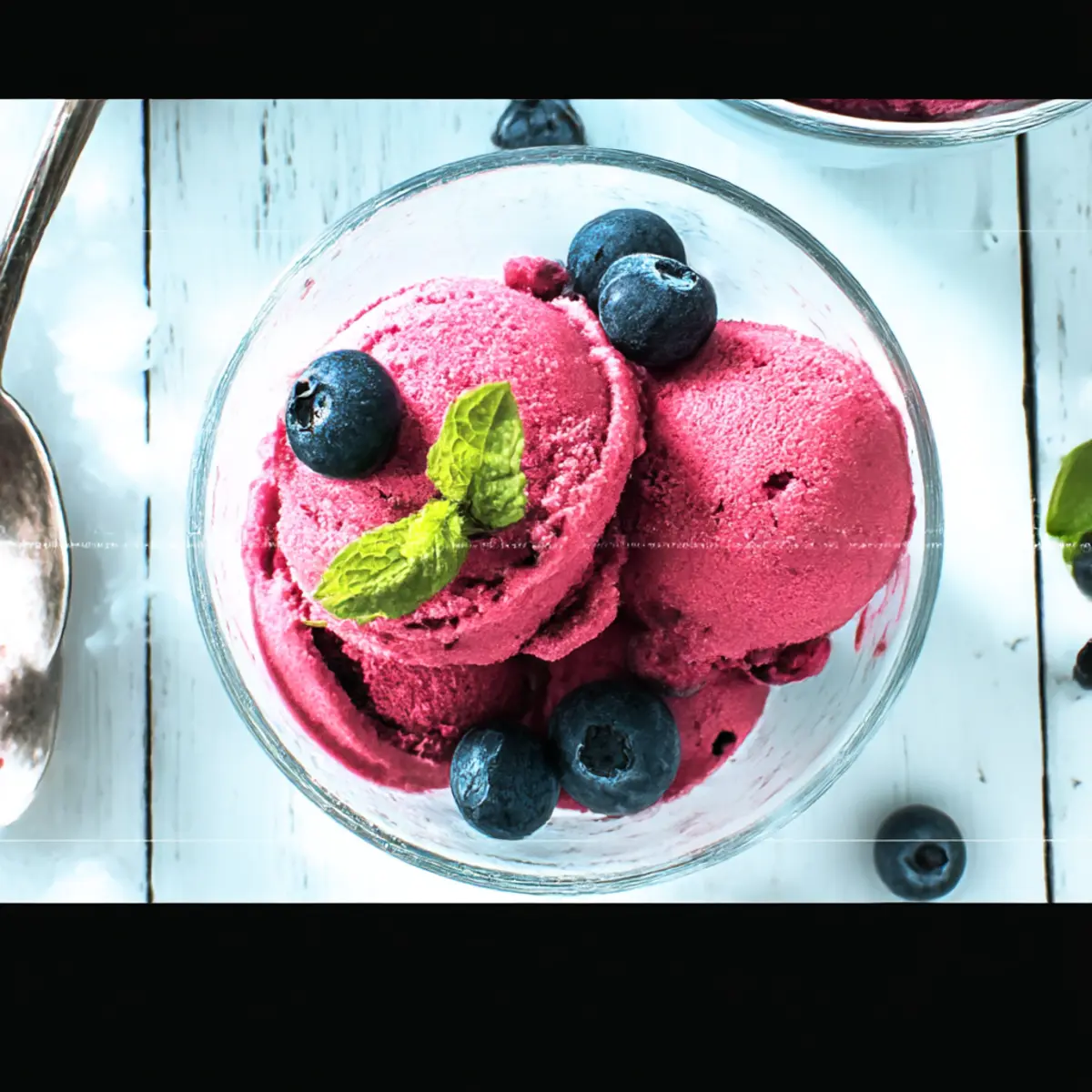 Delightful Blueberry Sorbet: Your Guilt-Free Summer Treat