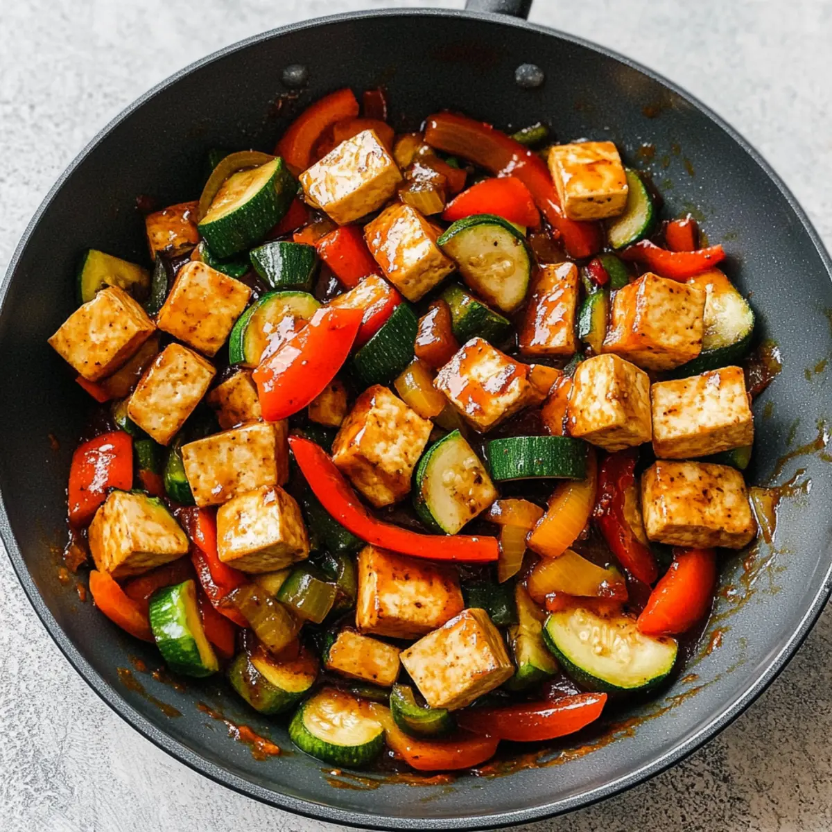 Zucchini Stir Fry With Tofu: Quick, Flavor-Packed Delight