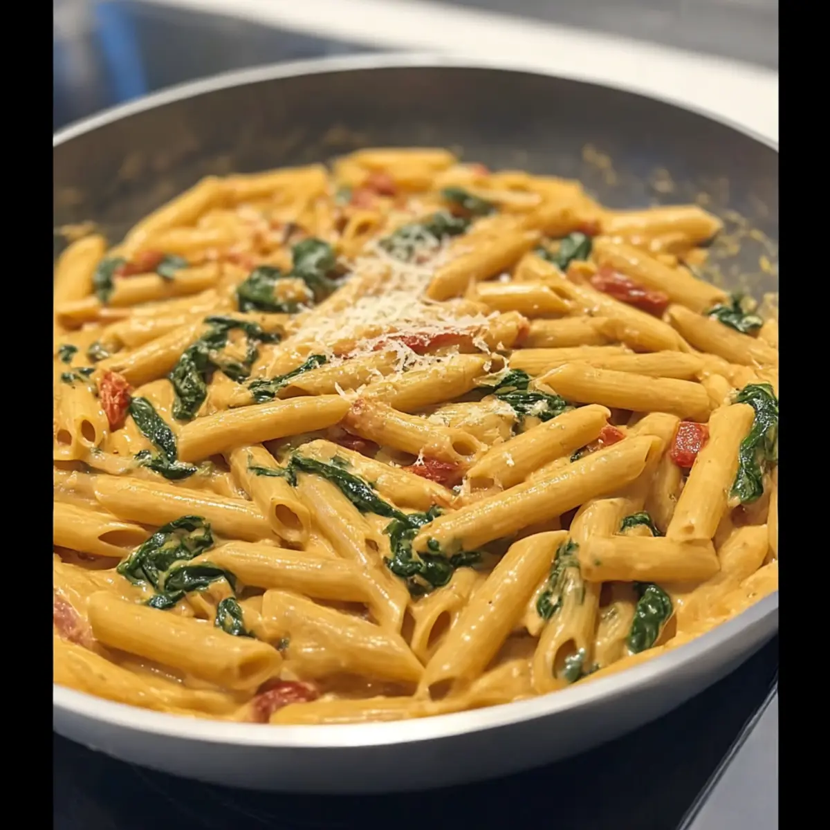 One-Pot Spinach Tomato Pasta for Effortless Weeknight Comfort