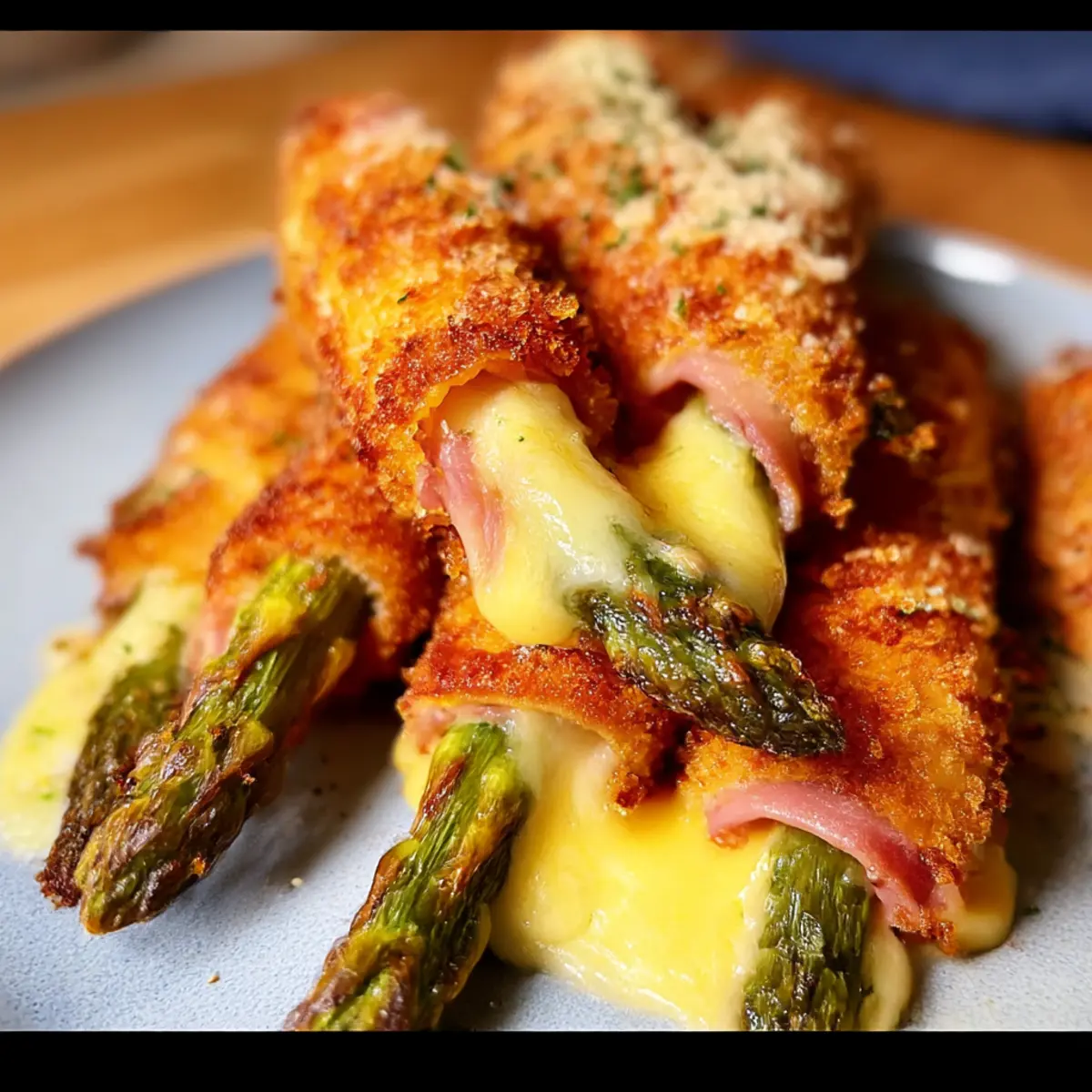 Crispy Asparagus Cordon Bleu: A Fresh Twist on Dinner Delight