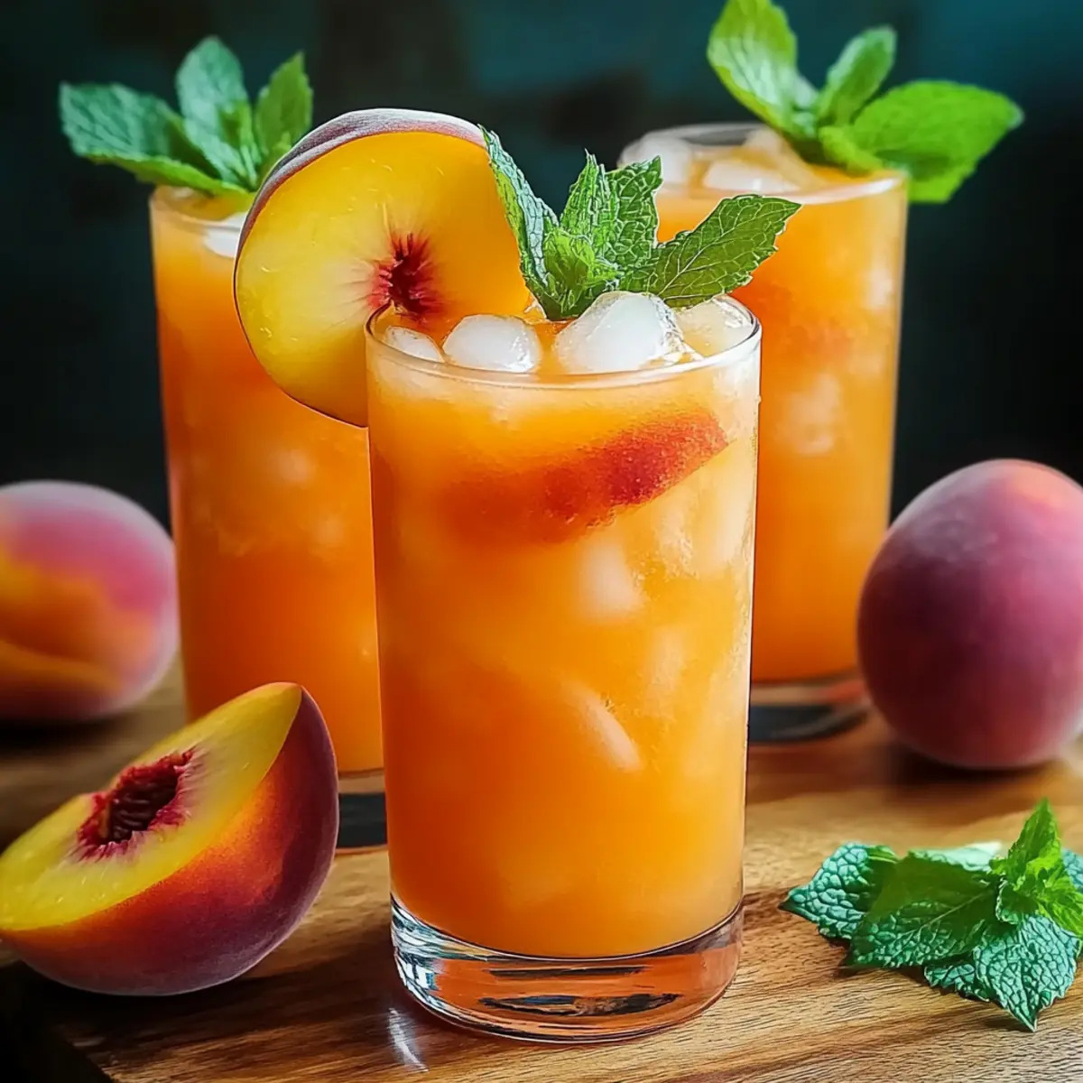 Refreshing Peach Lemonade: Sip on Summer Bliss at Home