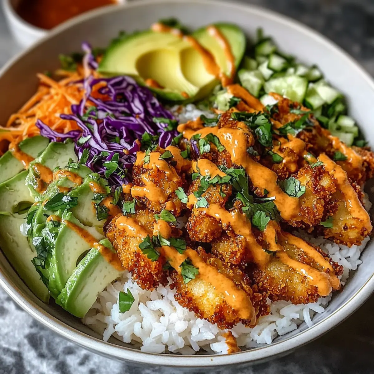 Crispy Bang Bang Chicken Bowl: A Flavor-Packed Home Delight