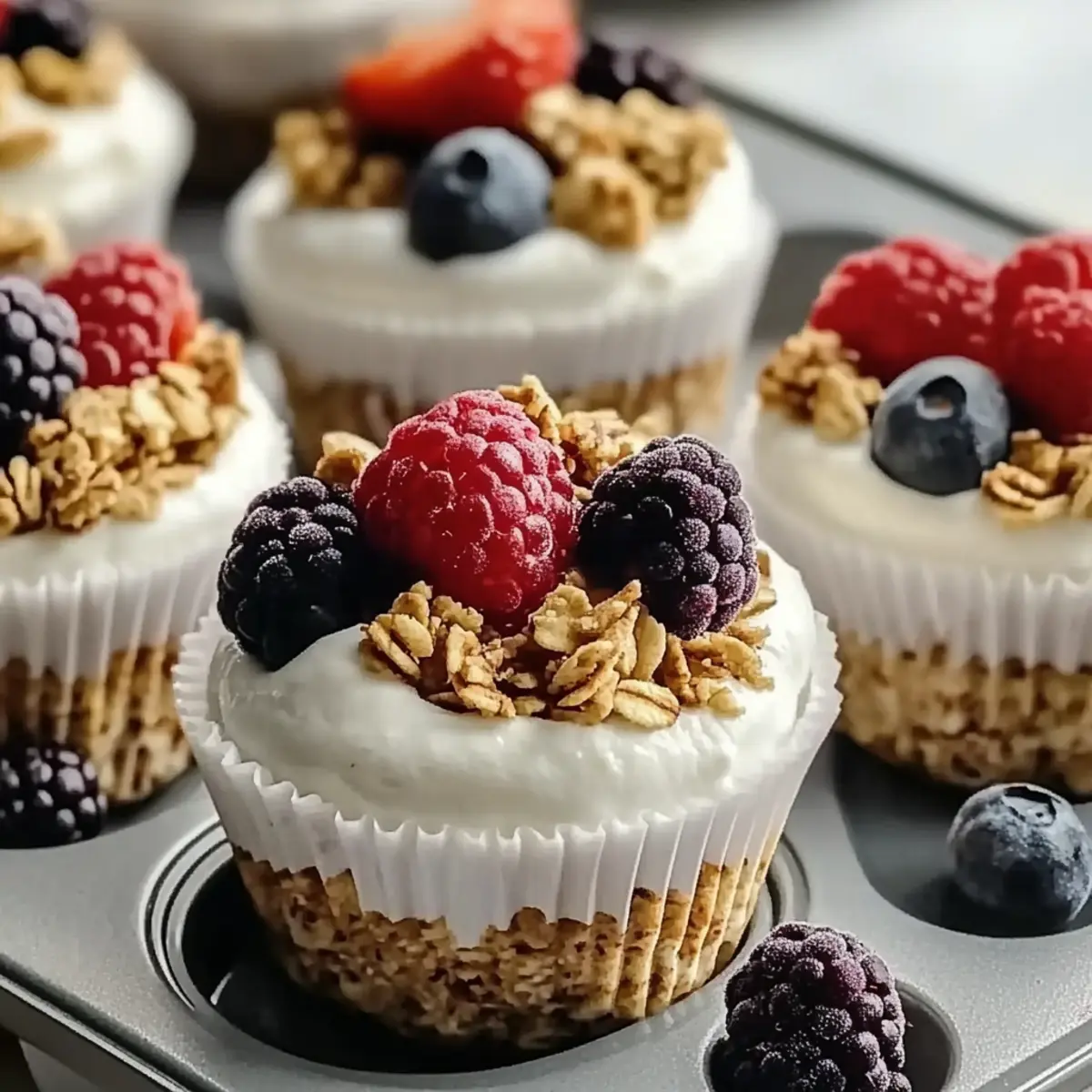 5-Ingredient Frozen Yogurt Granola Bites for Guilt-Free Snacking