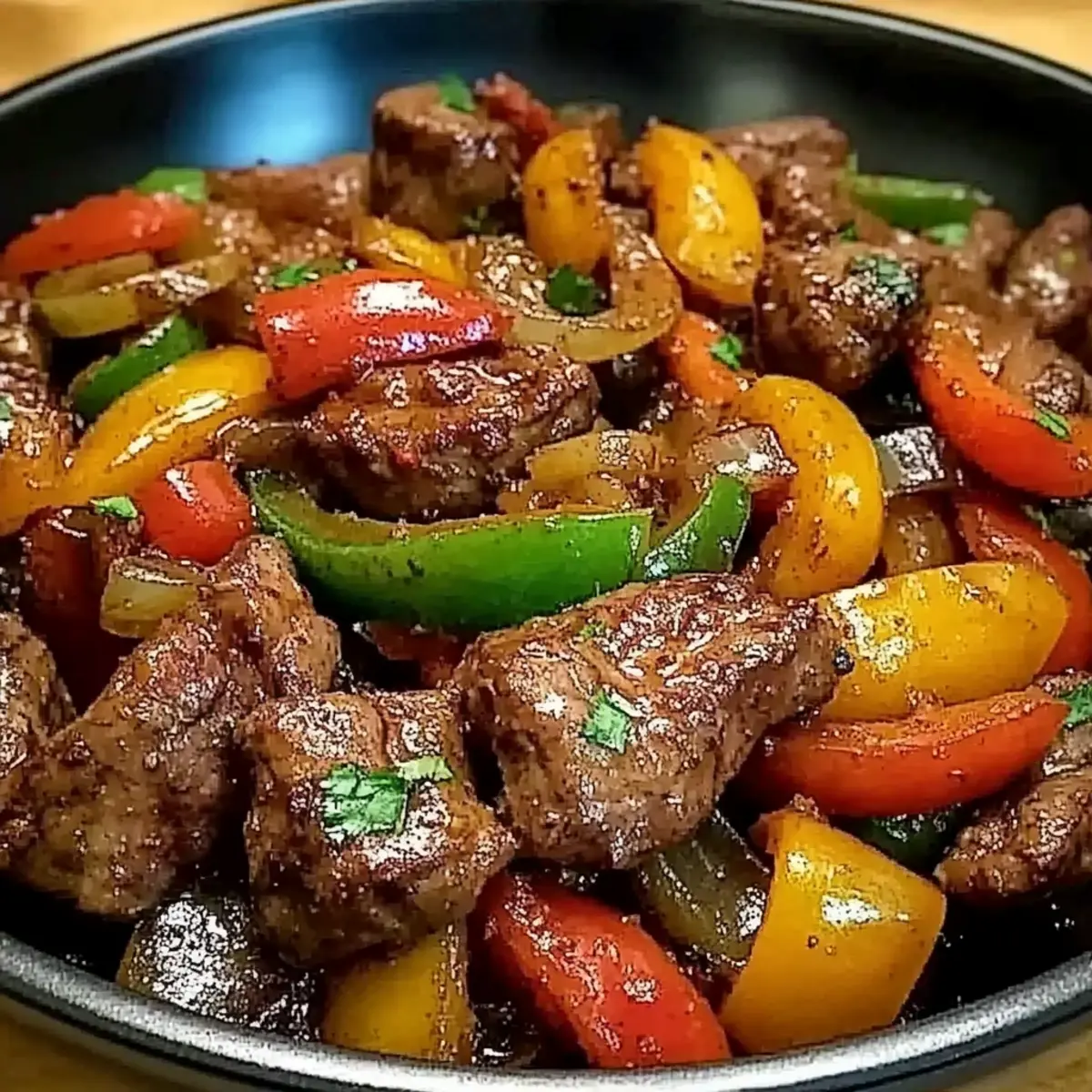 Pepper Steak with Peppers and Onions: A Savory Feast at Home