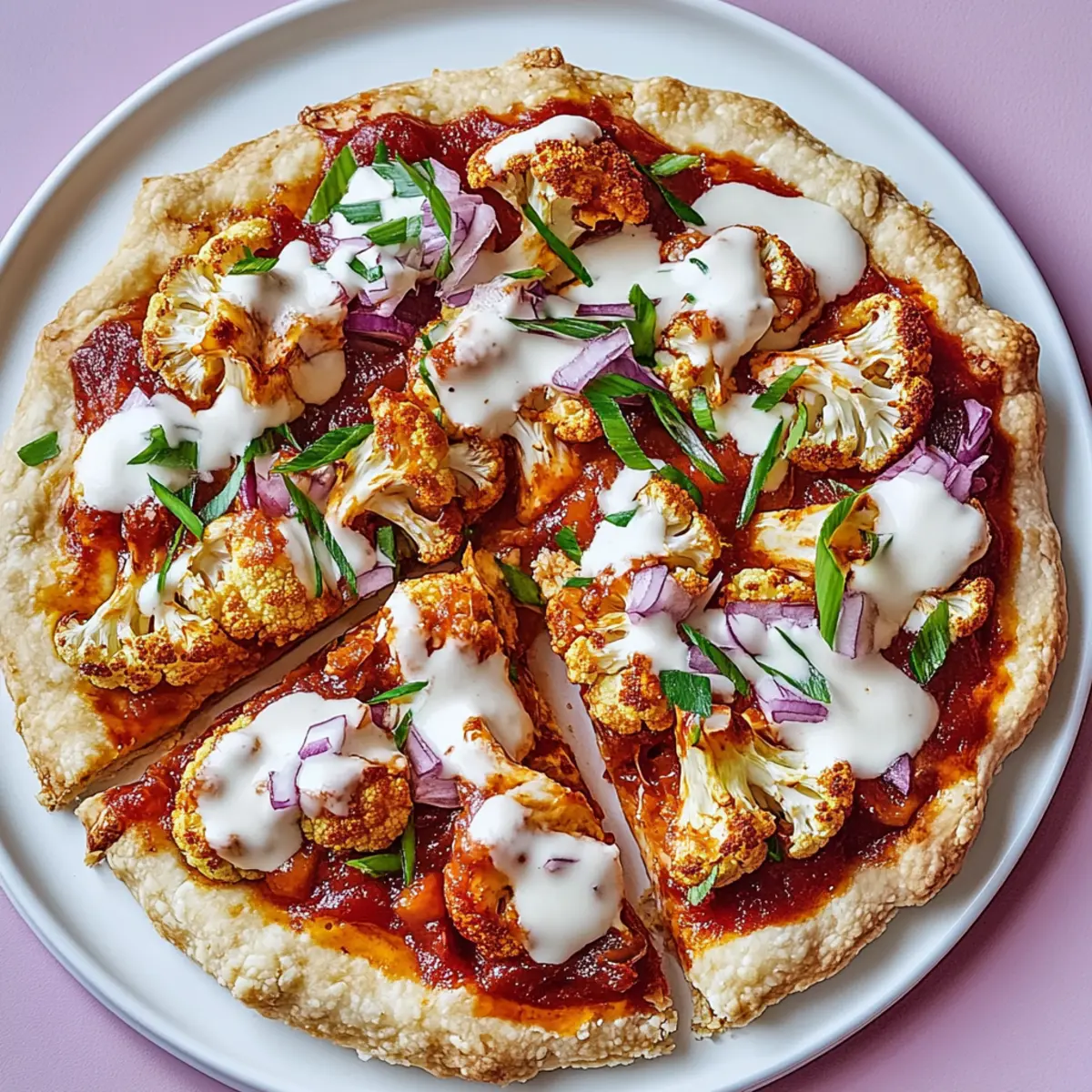 Vegan Pizza: BBQ Cauliflower Pie That Will Wow Everyone