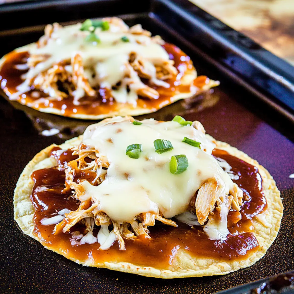 Barbecue Chicken Tostadas: Quick Crispy Flavor Bliss