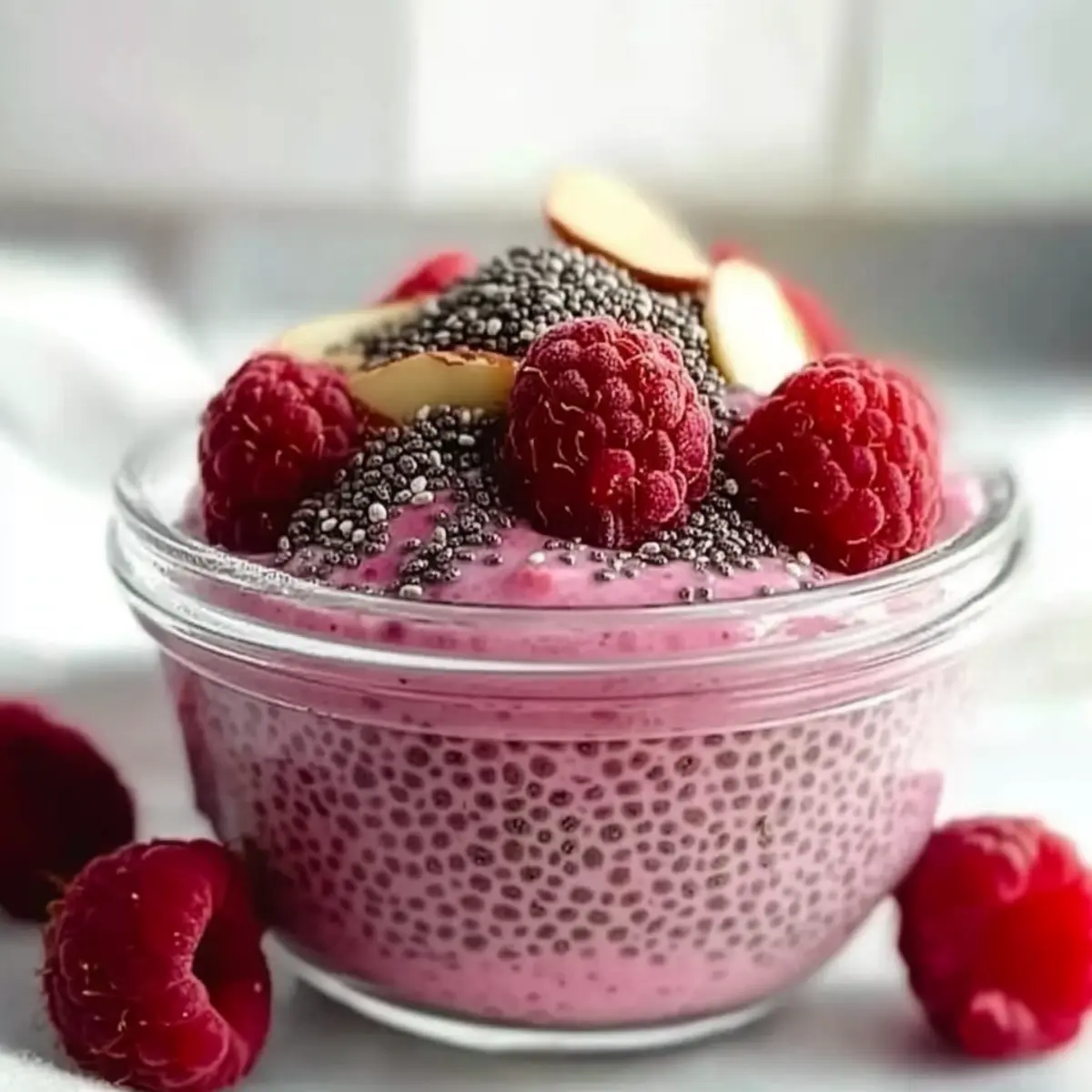 Delicious Raspberry Chia Pudding for a Healthy Treat