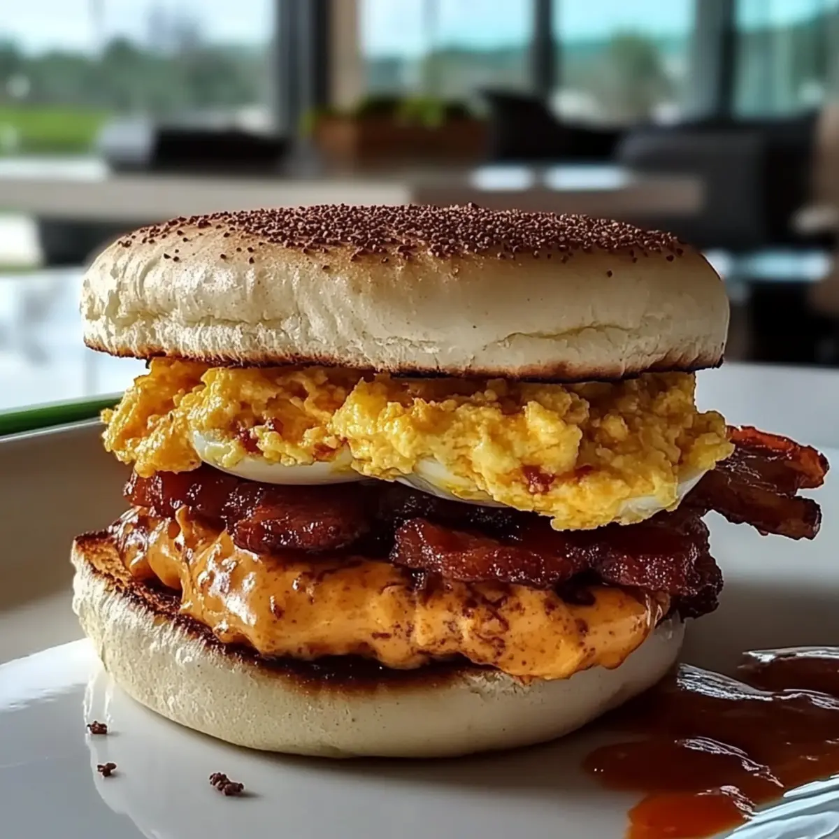 Spicy Chipotle Egg Breakfast Sandwiches for a Bold Morning Boost