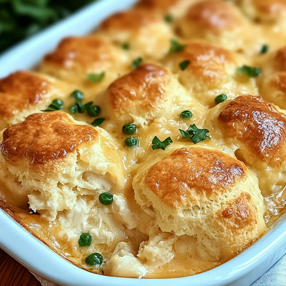 Cheddar Bay Chicken Cobbler: Comforting Deliciousness Awaits